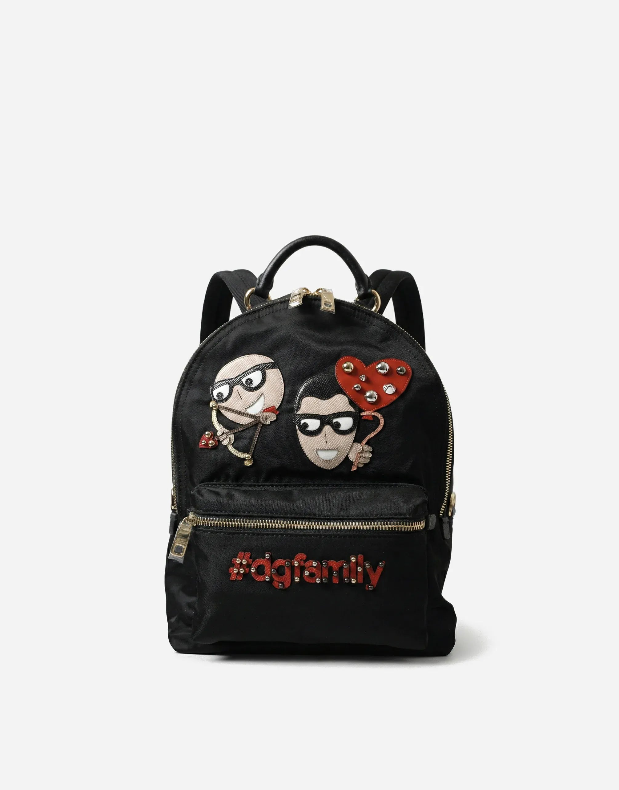 Dolce & Gabbana Vulcano #DGFamily Appliqué Backpack