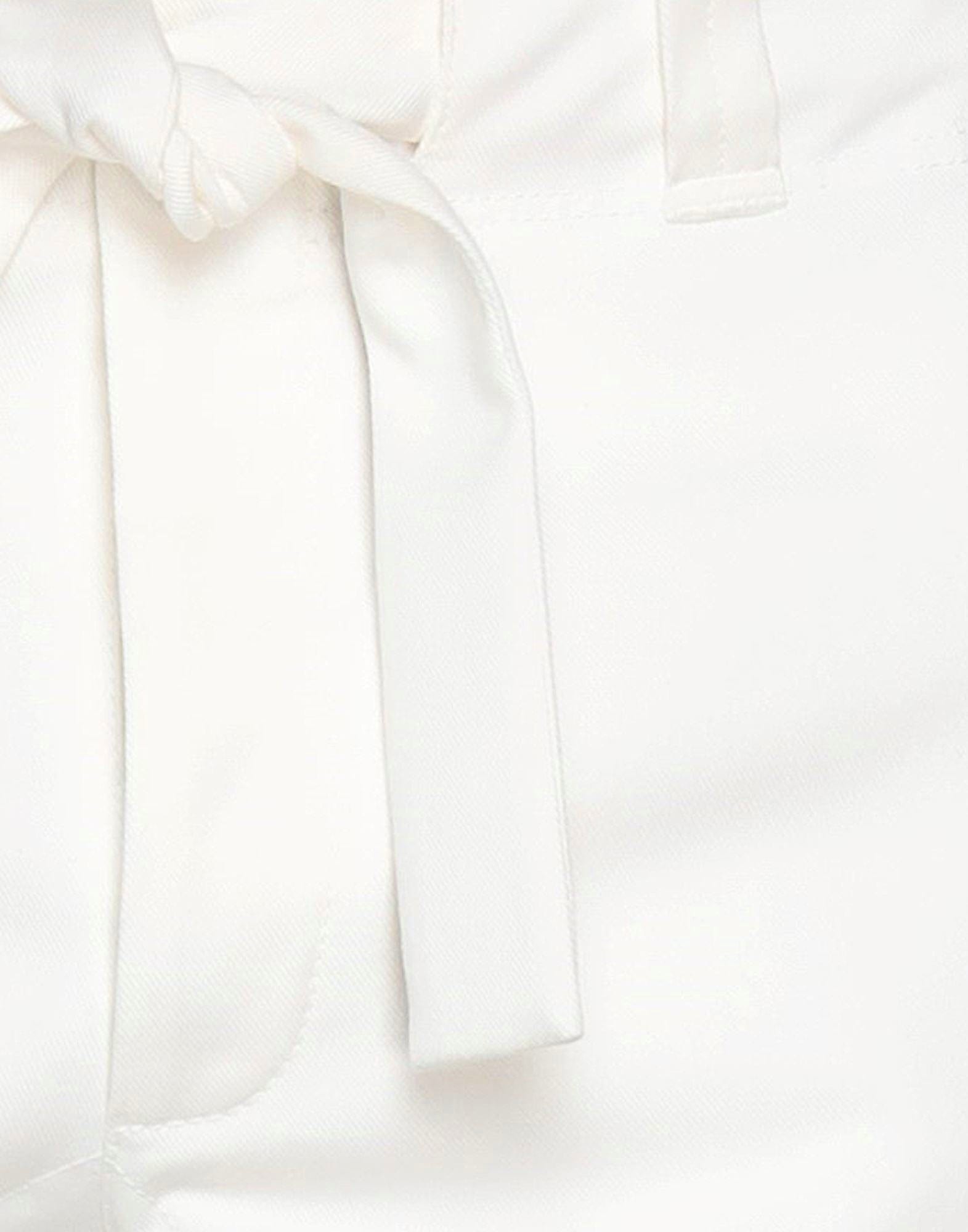 Dolce & Gabbana White Cotton Cropped Trousers