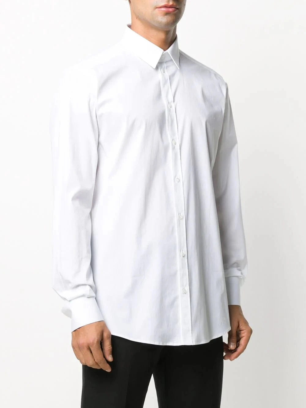 Dolce & Gabbana White Cotton Shirt
