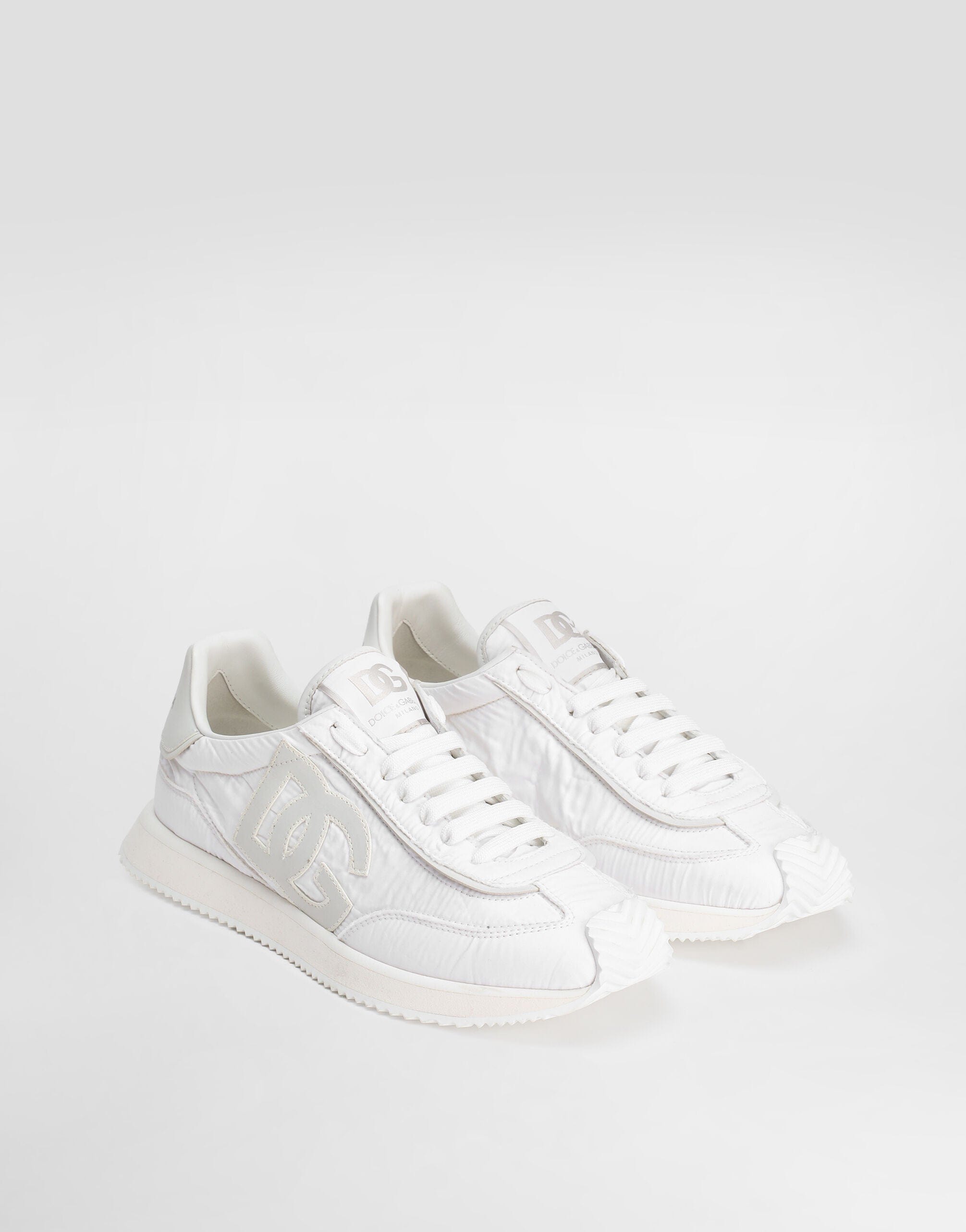 Dolce & Gabbana White DG Cushion Sneakers
