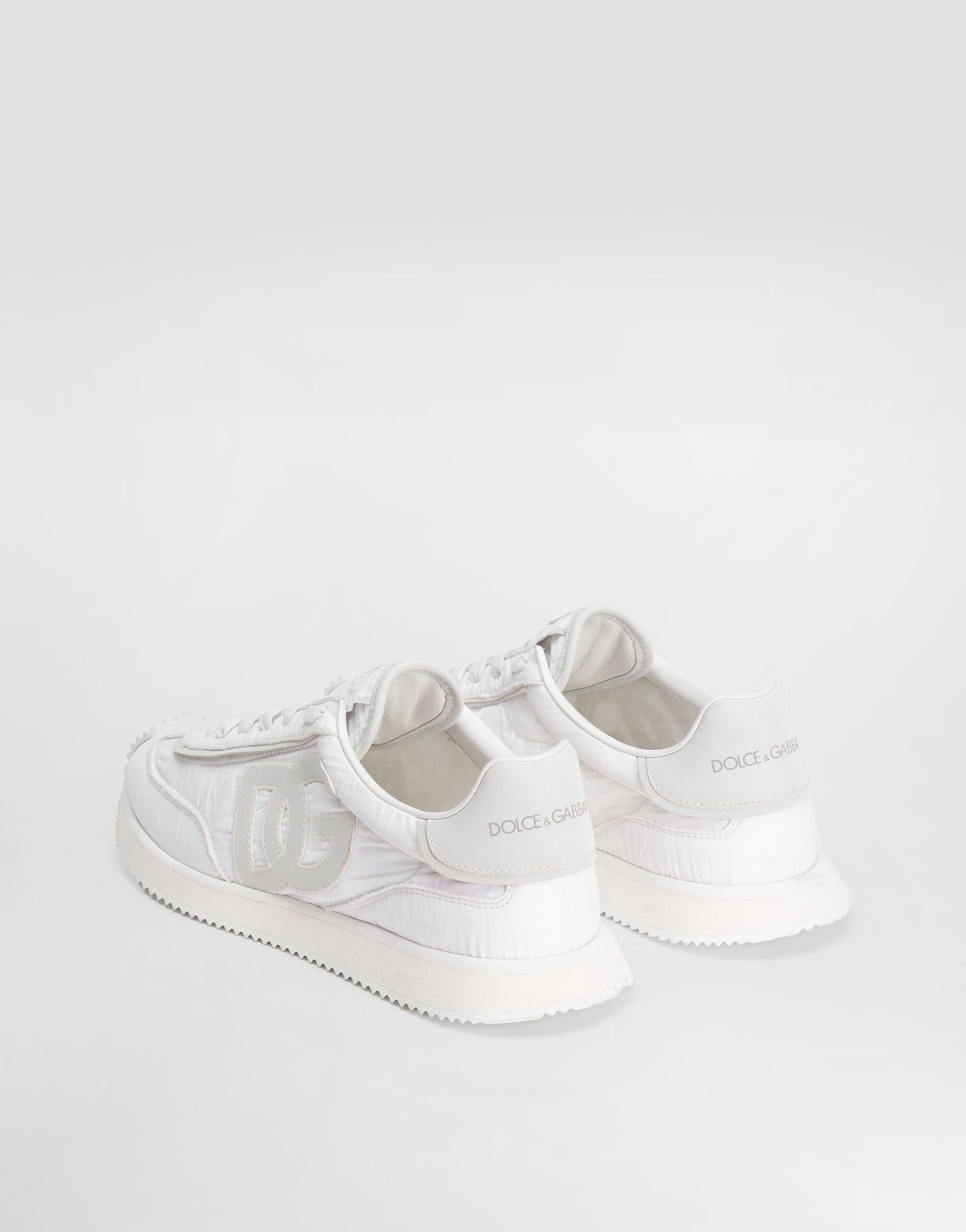 Dolce & Gabbana White DG Cushion Sneakers