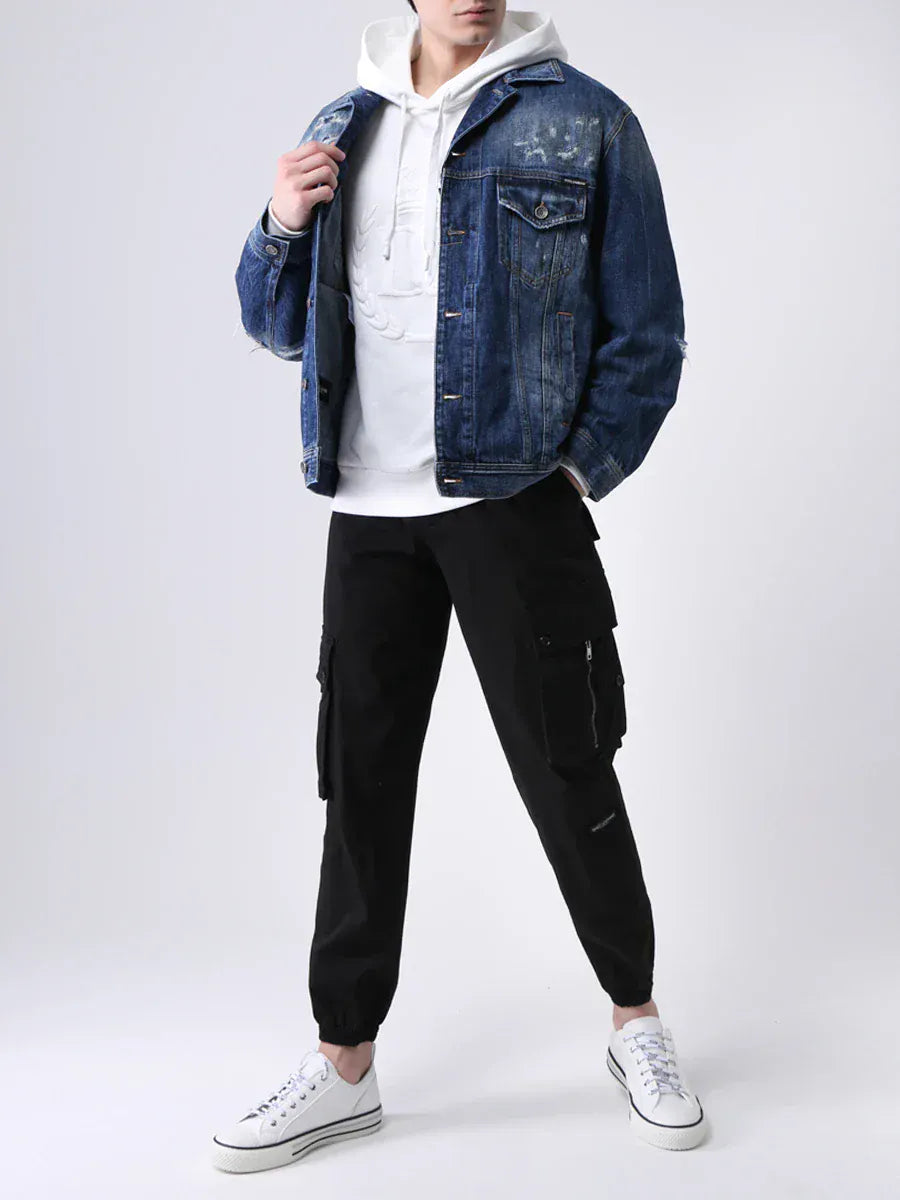 Dolce & Gabbana White Embossed Logo Cotton Hoodie