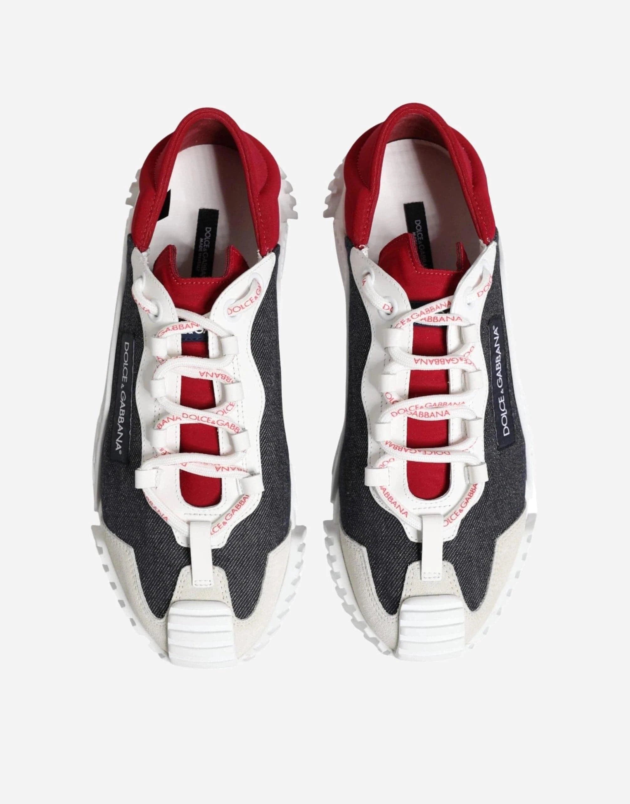 Dolce & Gabbana White NS1 Sneakers