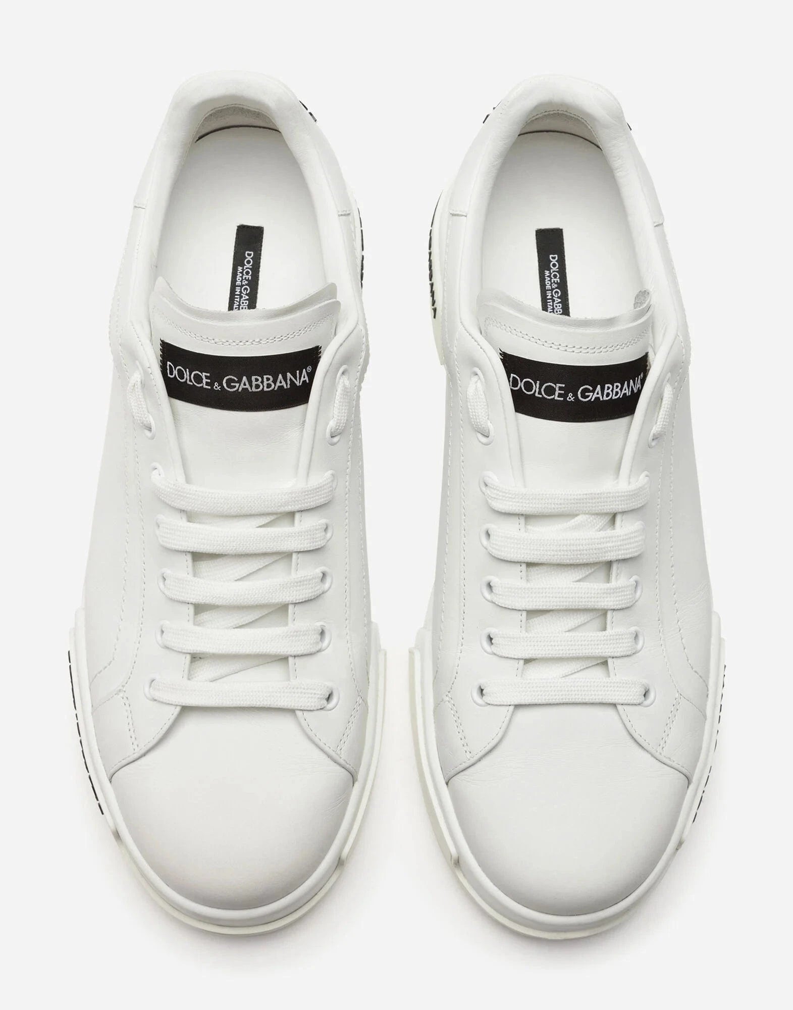 Dolce & Gabbana White Portofino Sneakers
