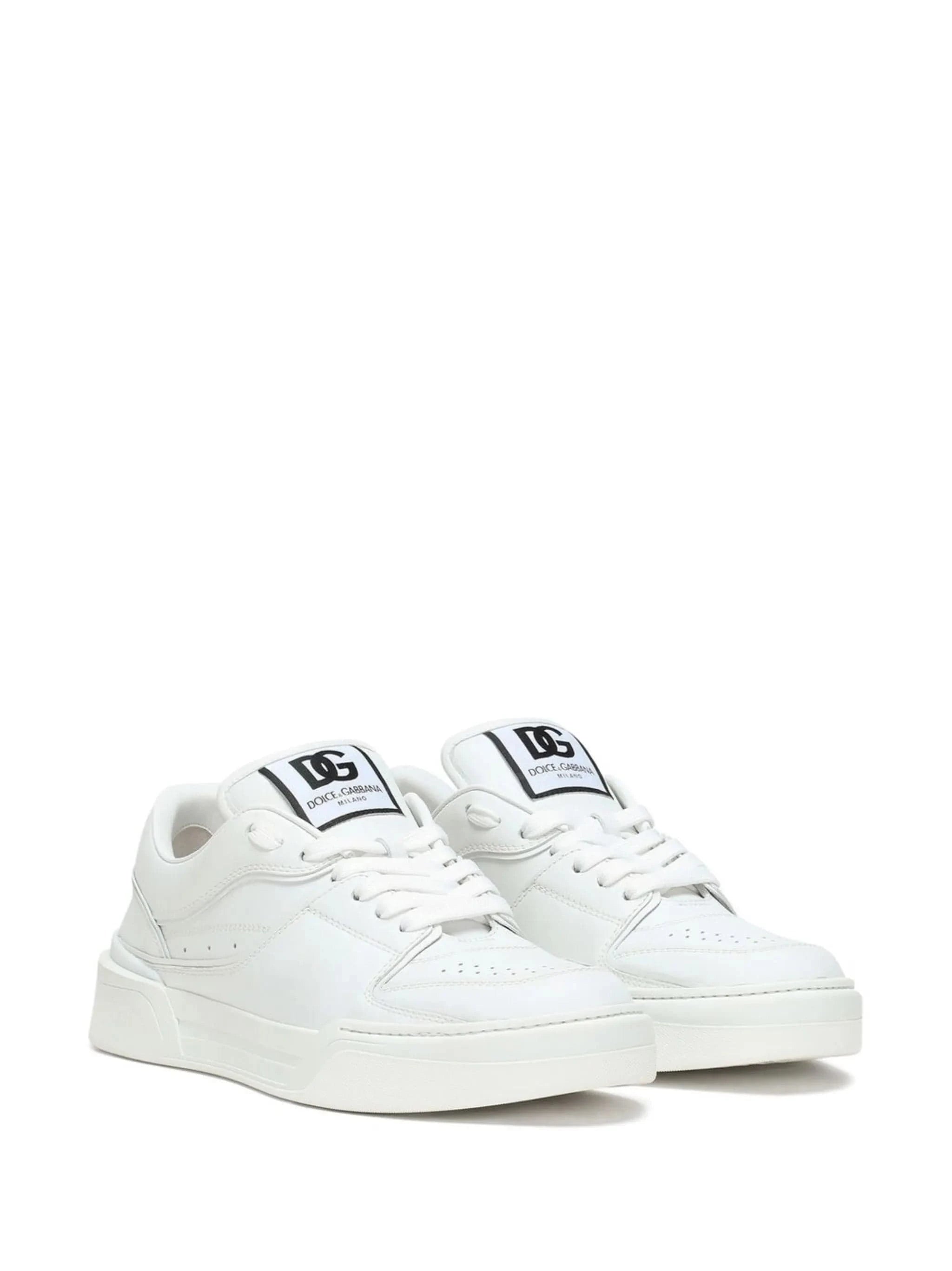 Dolce & Gabbana White Roma Low-Top sneakers