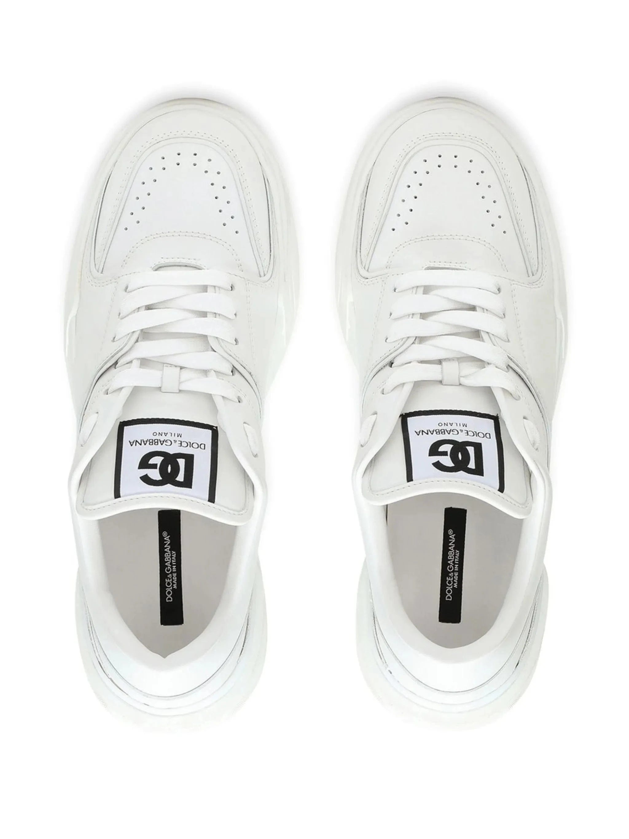 Dolce & Gabbana White Roma Low-Top sneakers