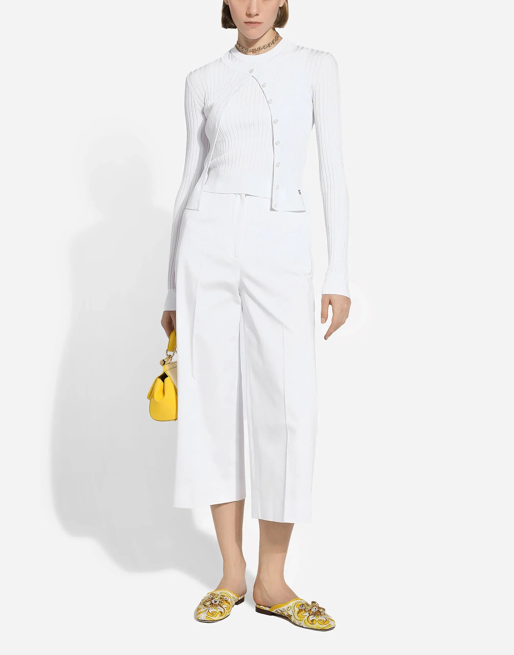 Dolce & Gabbana Wide Leg Casual Trousers