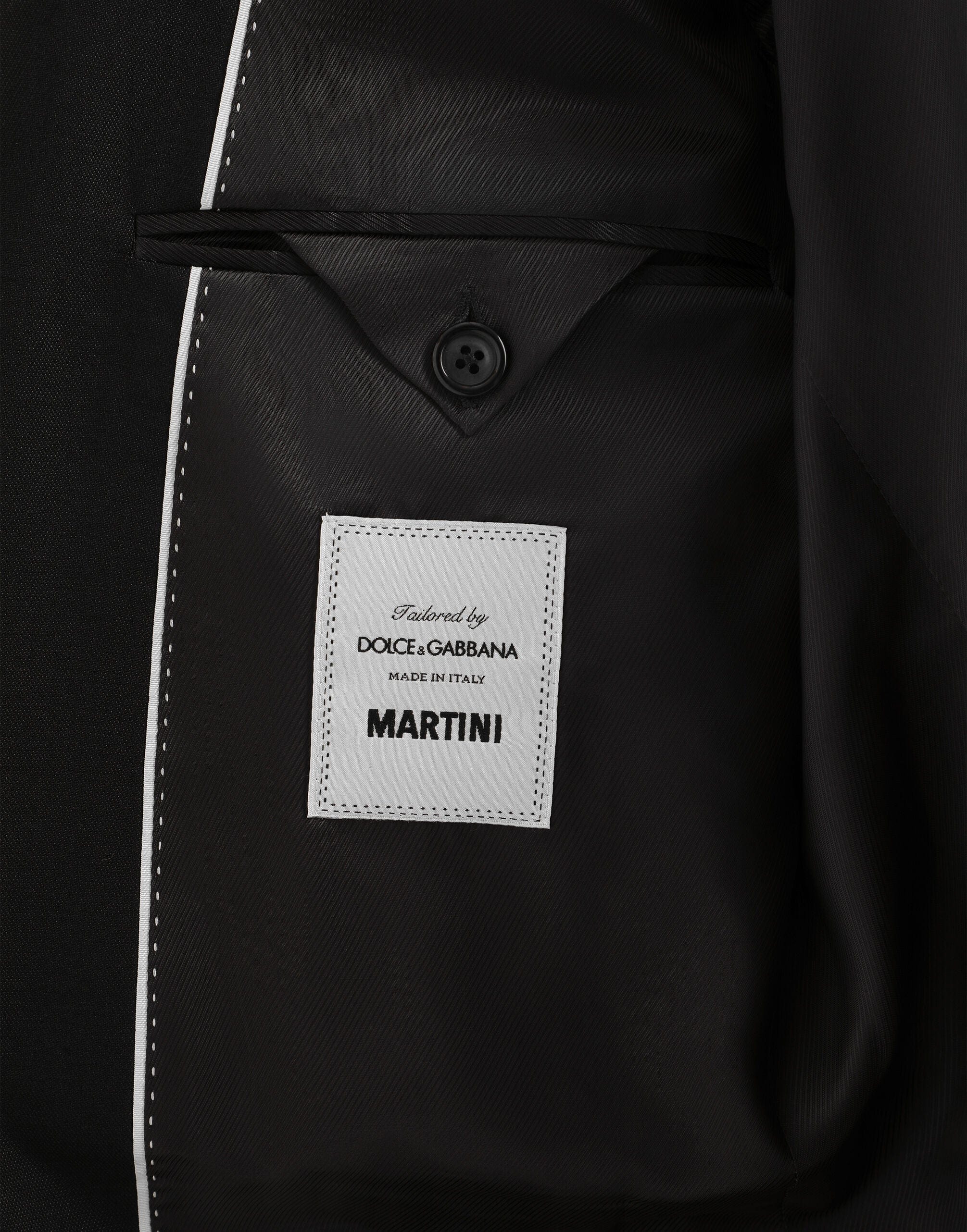 Dolce & Gabbana Wool And Silk Martini-Fit Suit