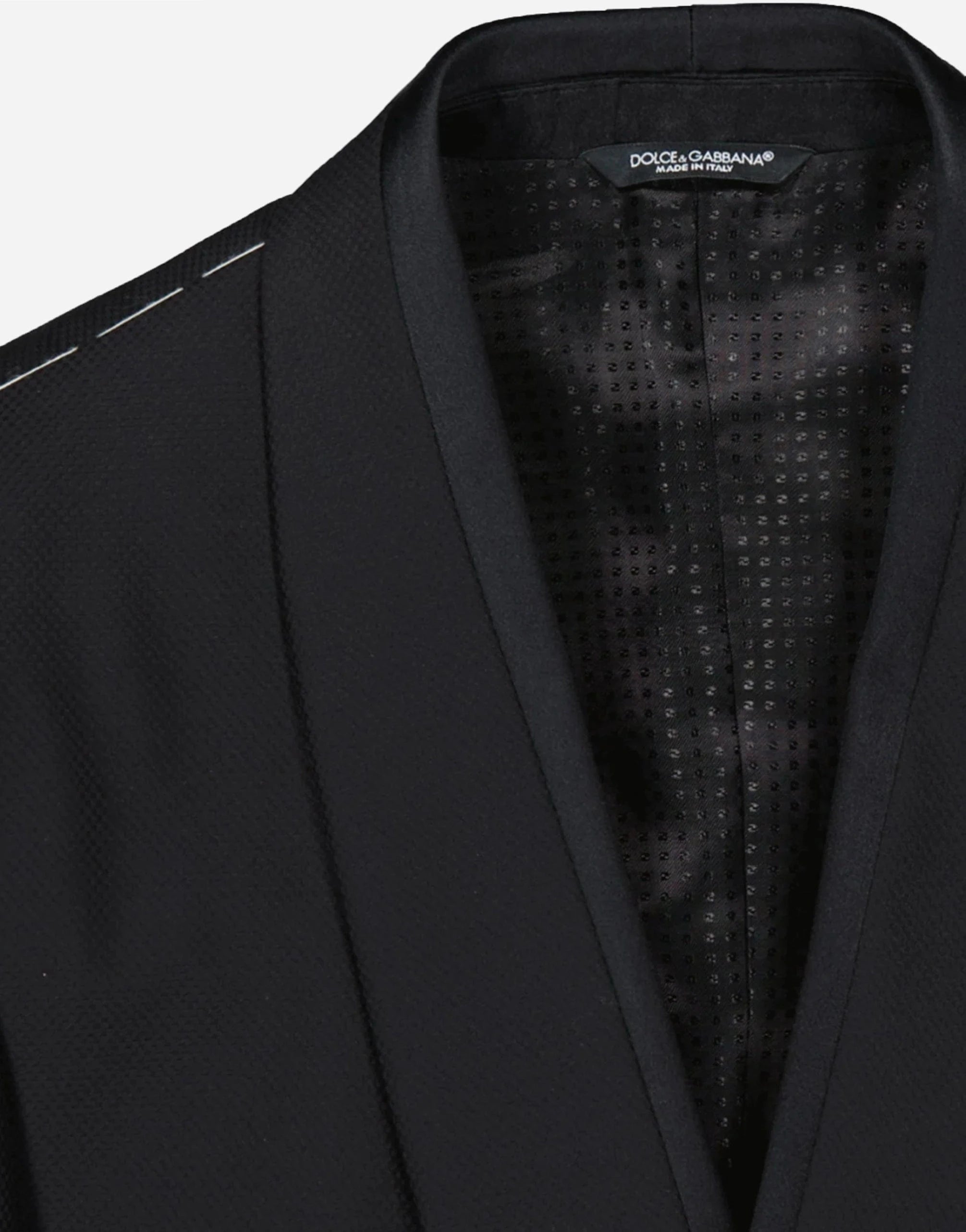 Dolce & Gabbana Wool-Silk Blend Three-Piece Suit