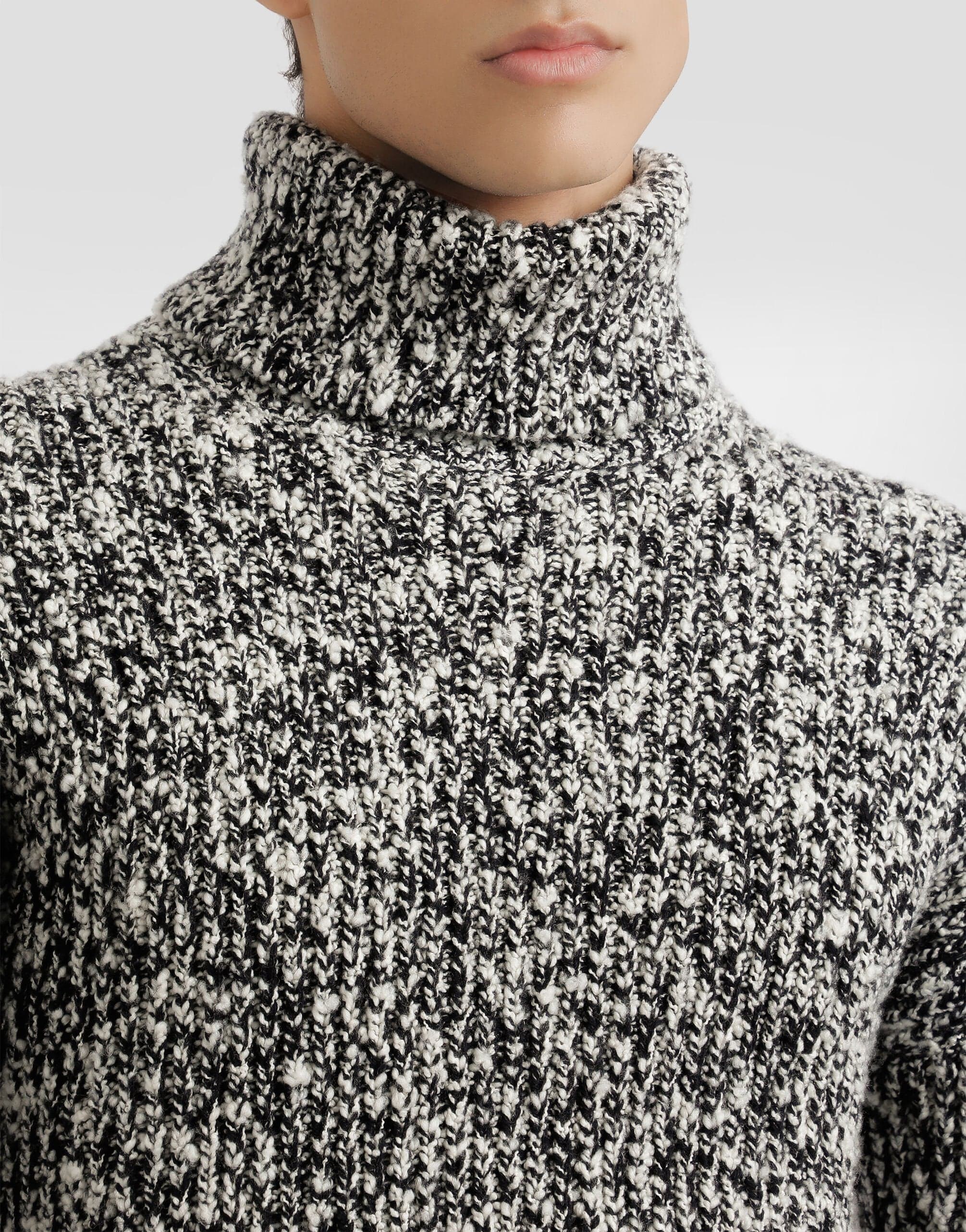 Dolce & Gabbana Wool-Blend Turtleneck Sweater