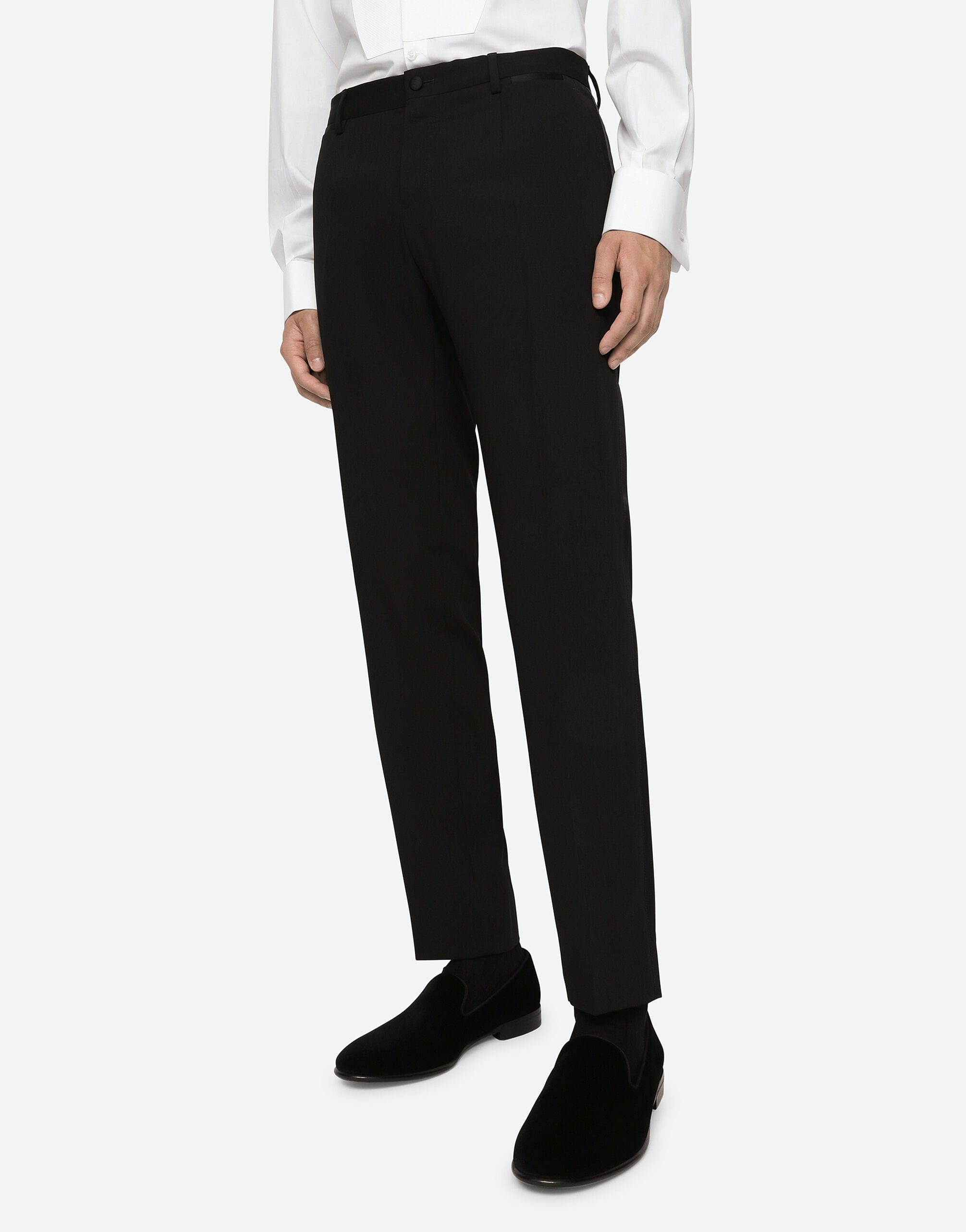 Dolce & Gabbana Wool Martini-Fit Tuxedo Suit