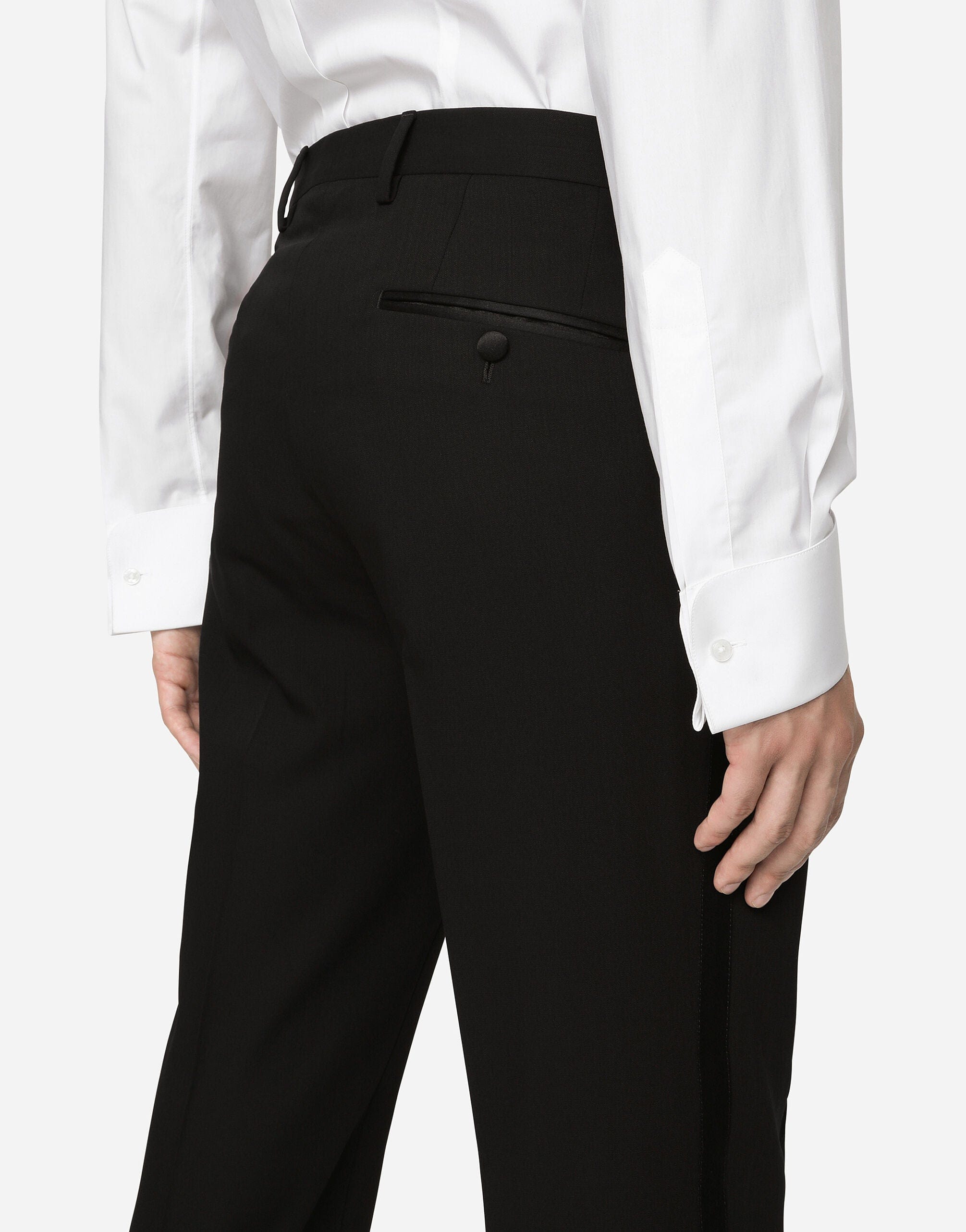 Dolce & Gabbana Wool Martini-Fit Tuxedo Suit