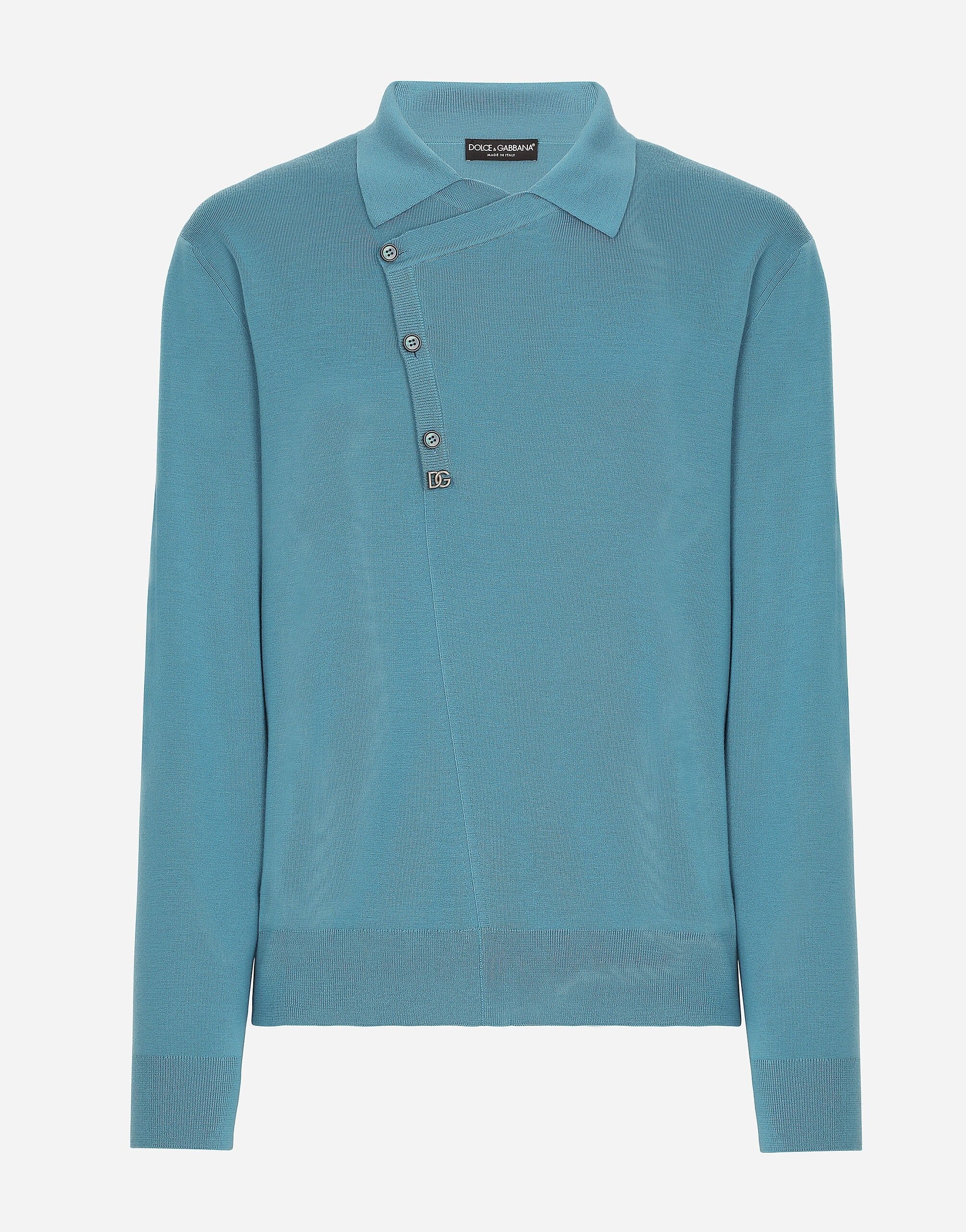 Dolce & Gabbana Wool Polo-Neck Sweater