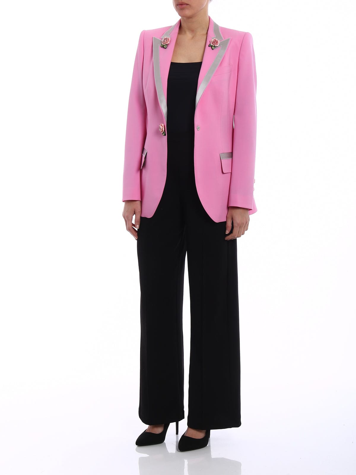 Dolce & Gabbana Wool-Silk Blend Turlington Blazer