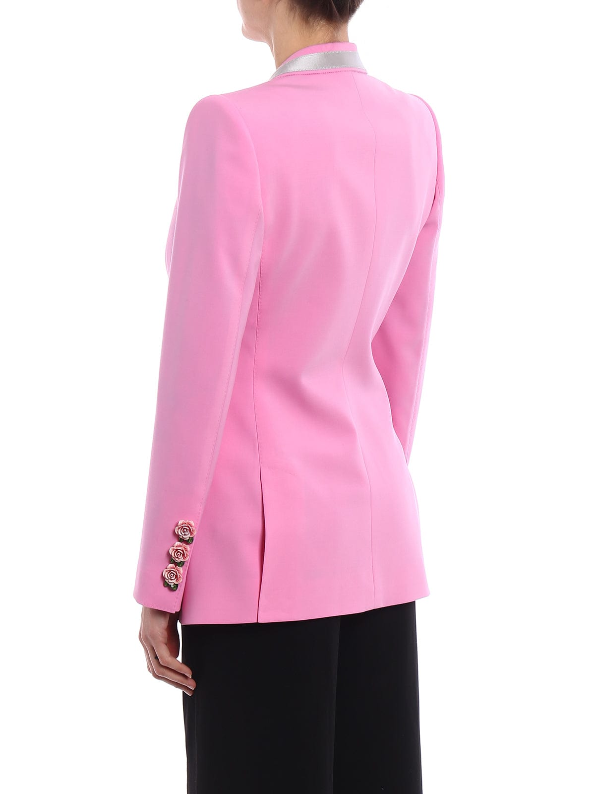 Dolce & Gabbana Wool-Silk Blend Turlington Blazer