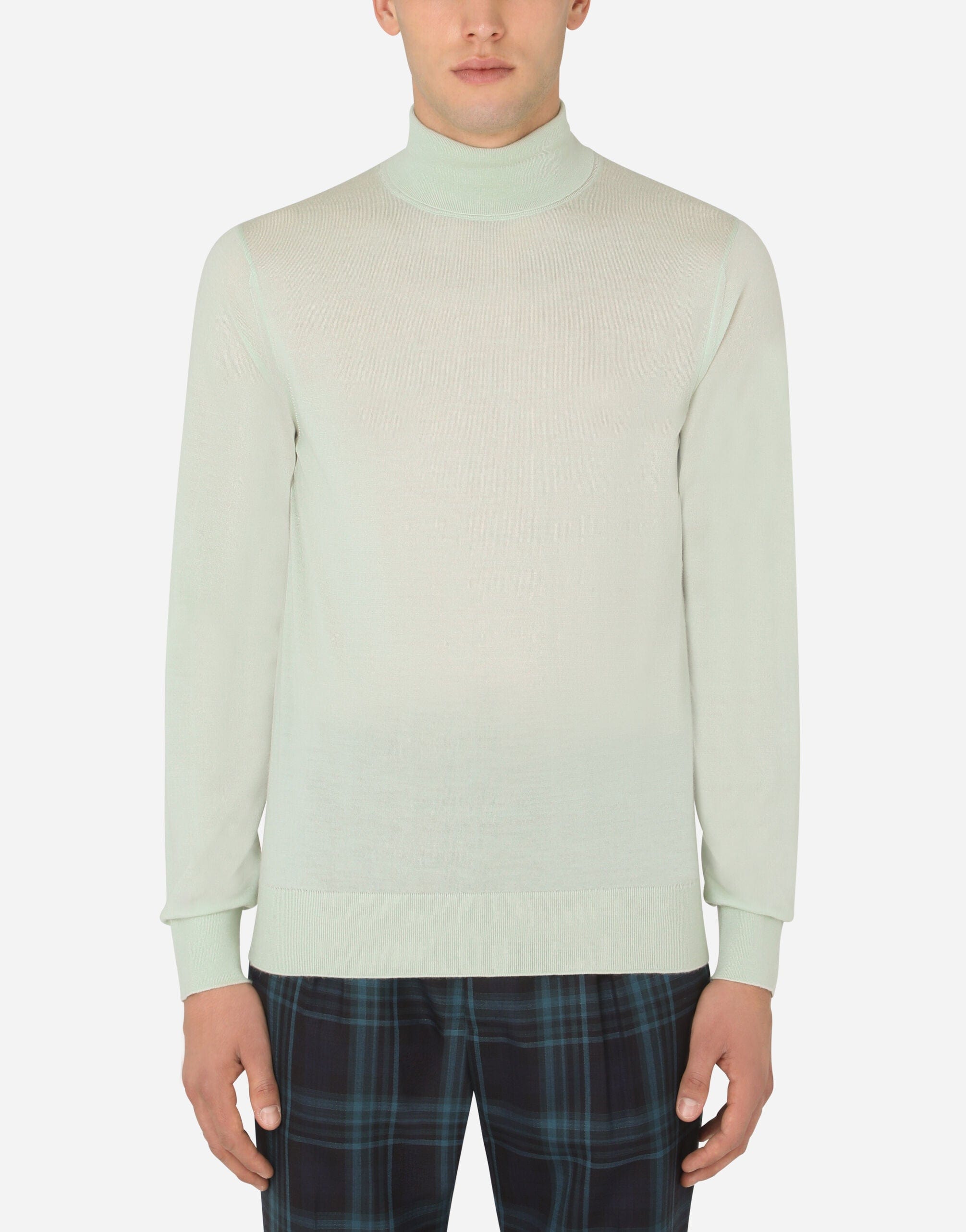 Dolce & Gabbana Wool Turtle-Neck Sweater