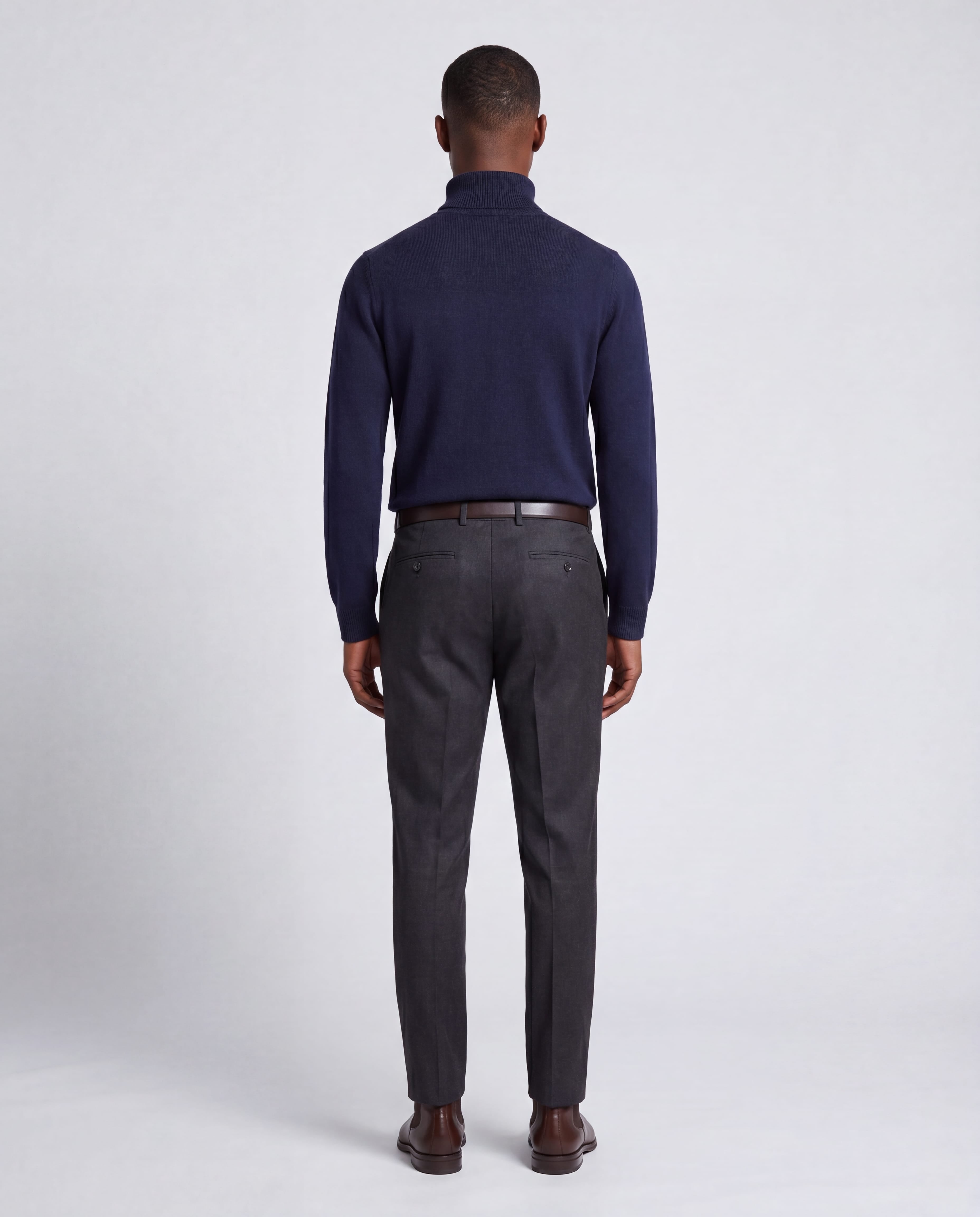 Dolce & Gabbana Dolce & Gabbana Wool Turtleneck Logo Sweater