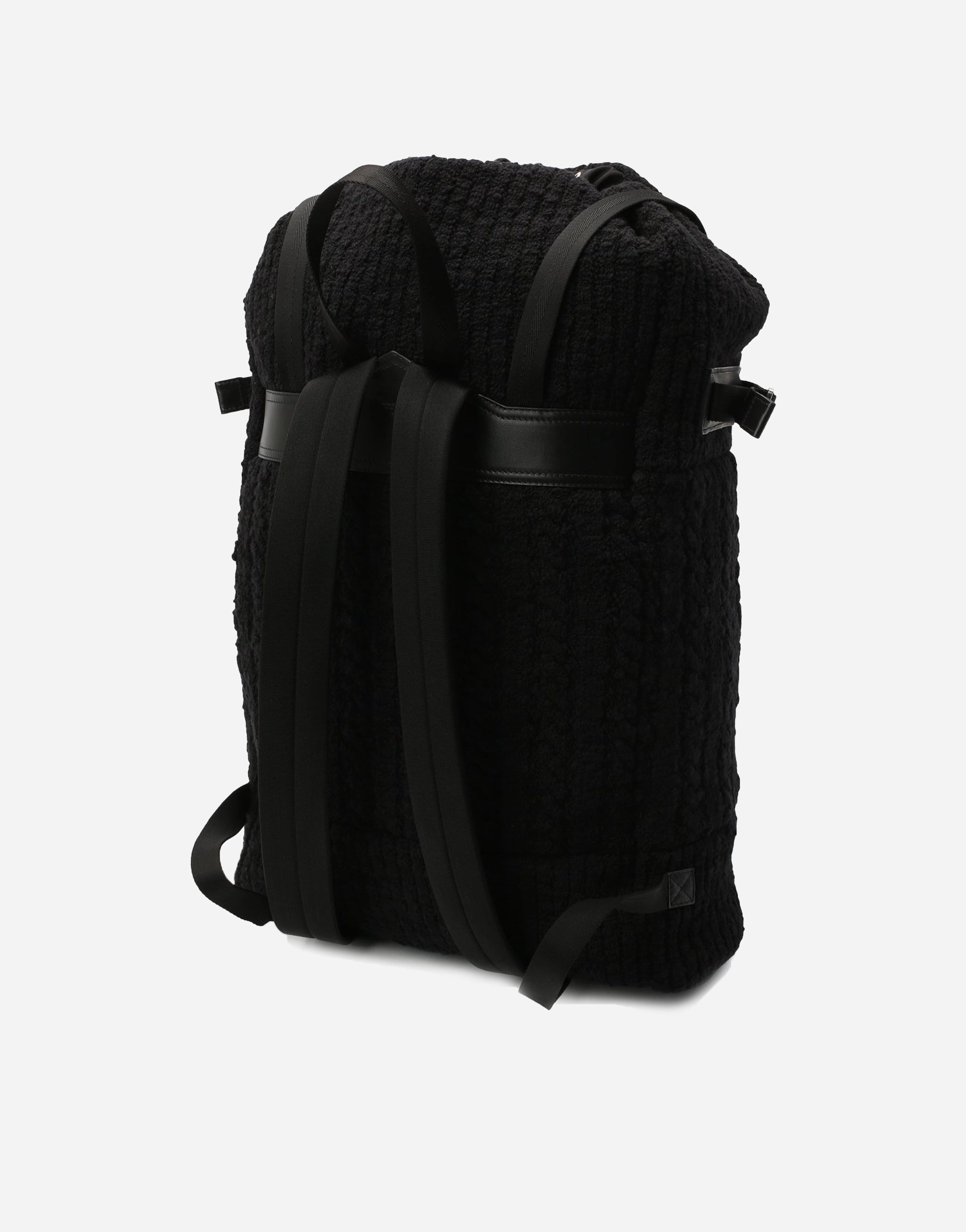 Dolce & Gabbana Wool Zaino Tricot Backpack