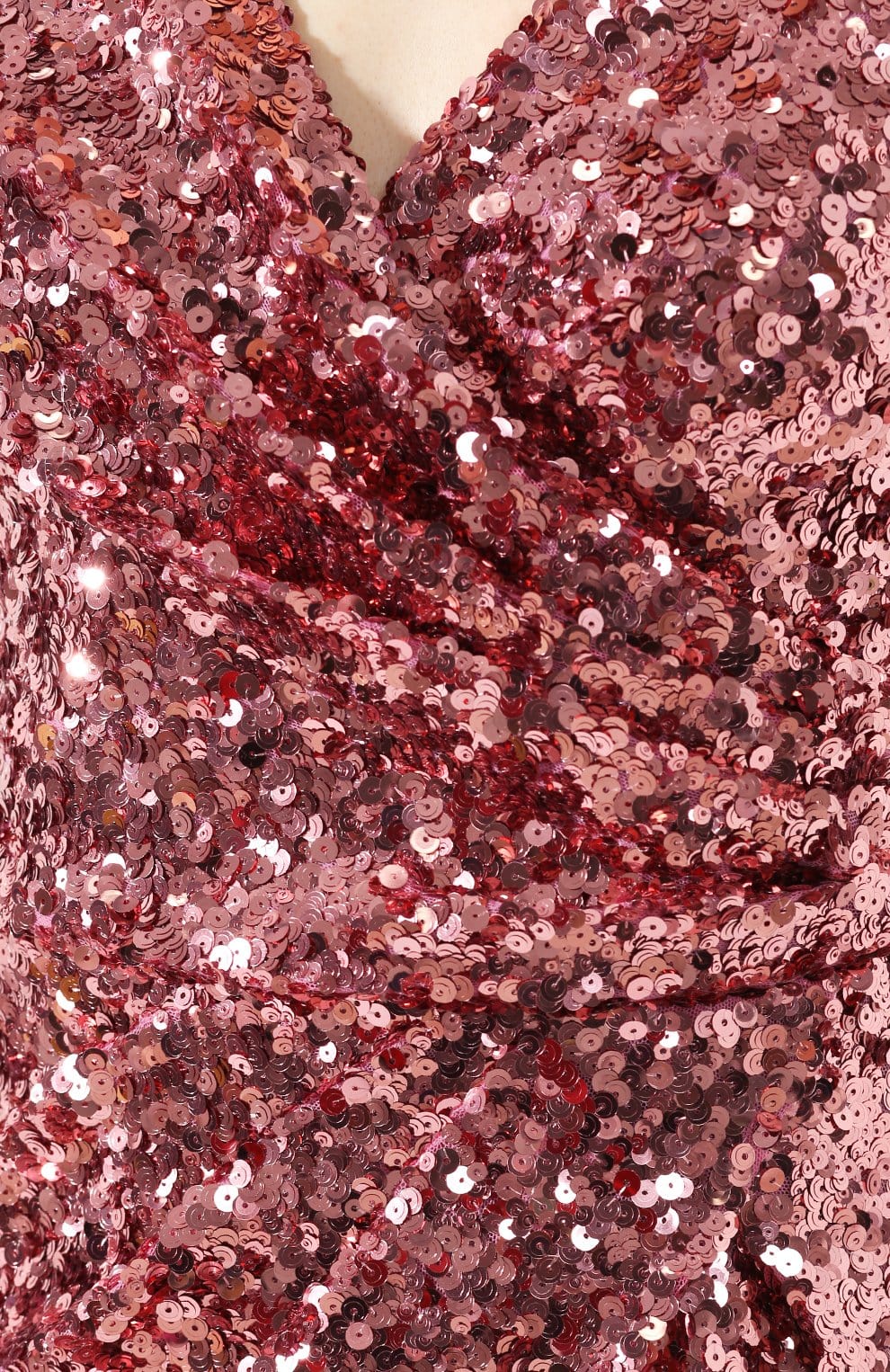 Dolce & Gabbana Wrap-Effect Sequined Midi Dress