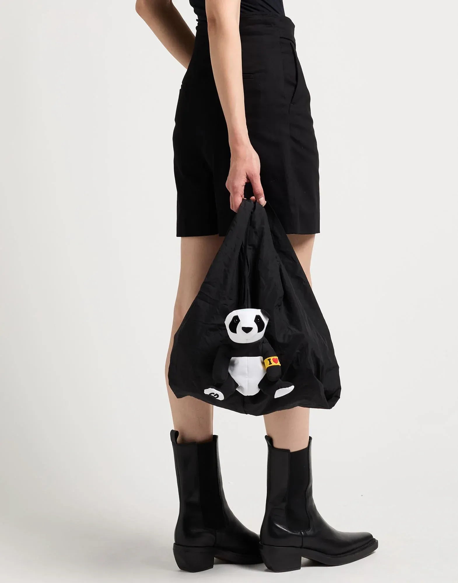 Dolce & Gabbana Dolce & Gabbana X Jujutsu Kaisen Panda Black Tote Bag
