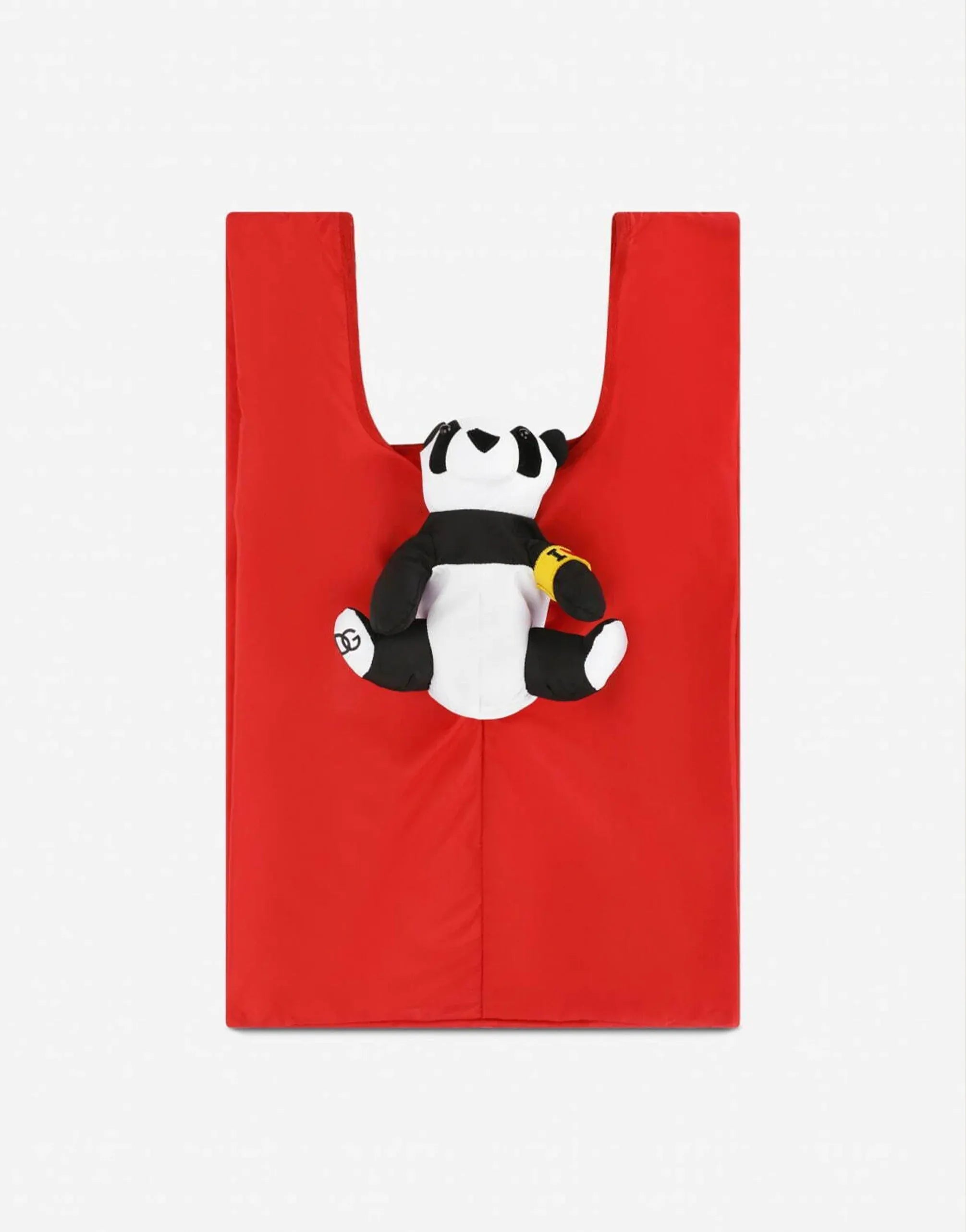 Dolce & Gabbana Dolce & Gabbana X Jujutsu Kaisen Panda Red Tote Bag