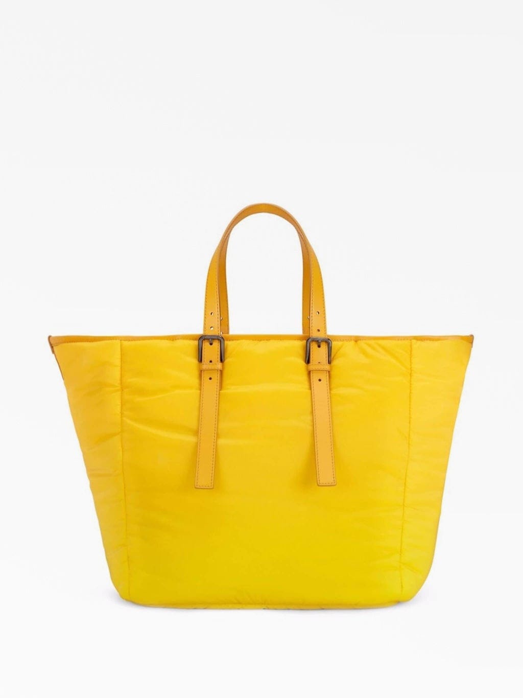 Dolce & Gabbana Yellow Logo Tote Bag
