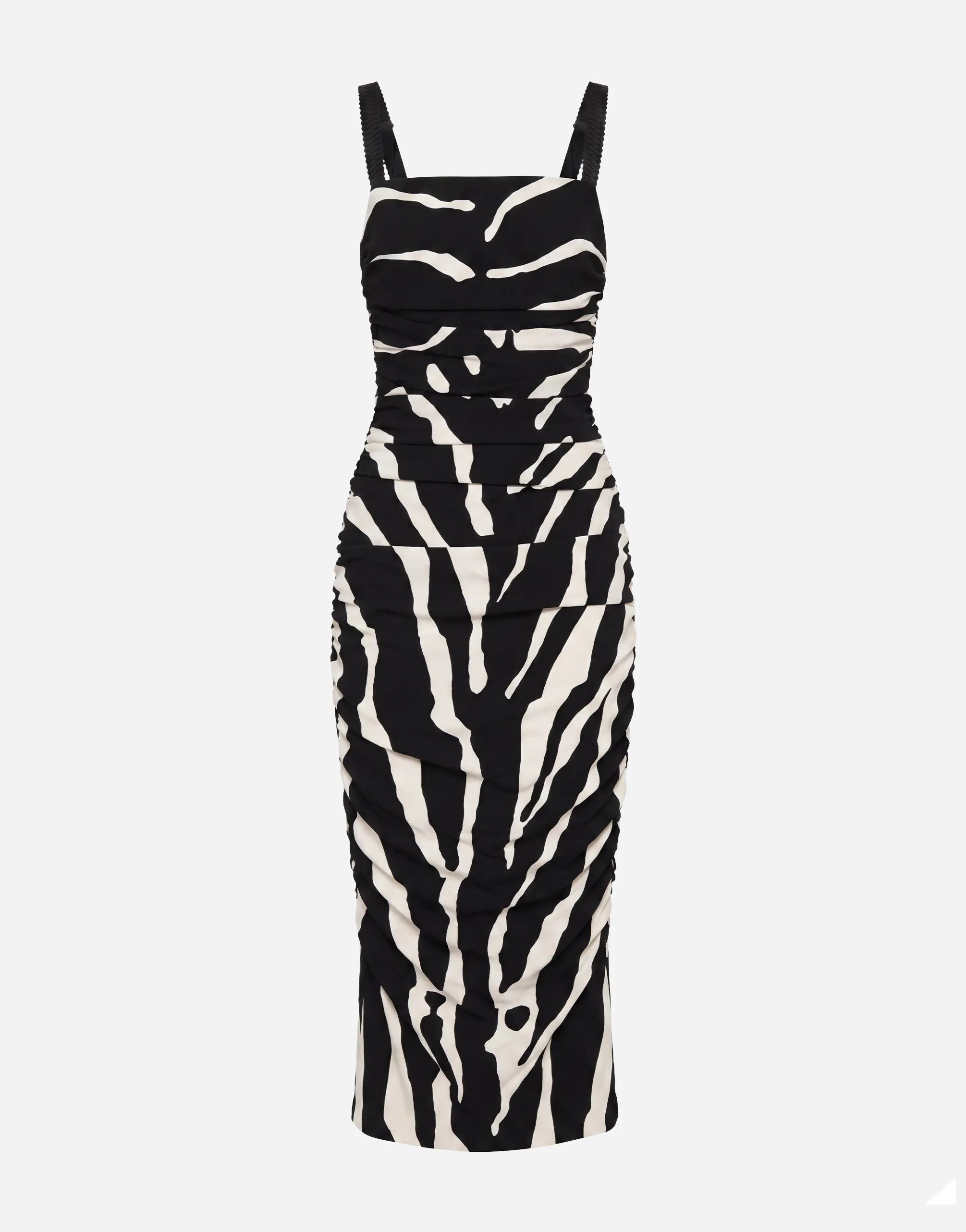 Dolce & Gabbana Dolce & Gabbana Zebra-Print Cady Dress