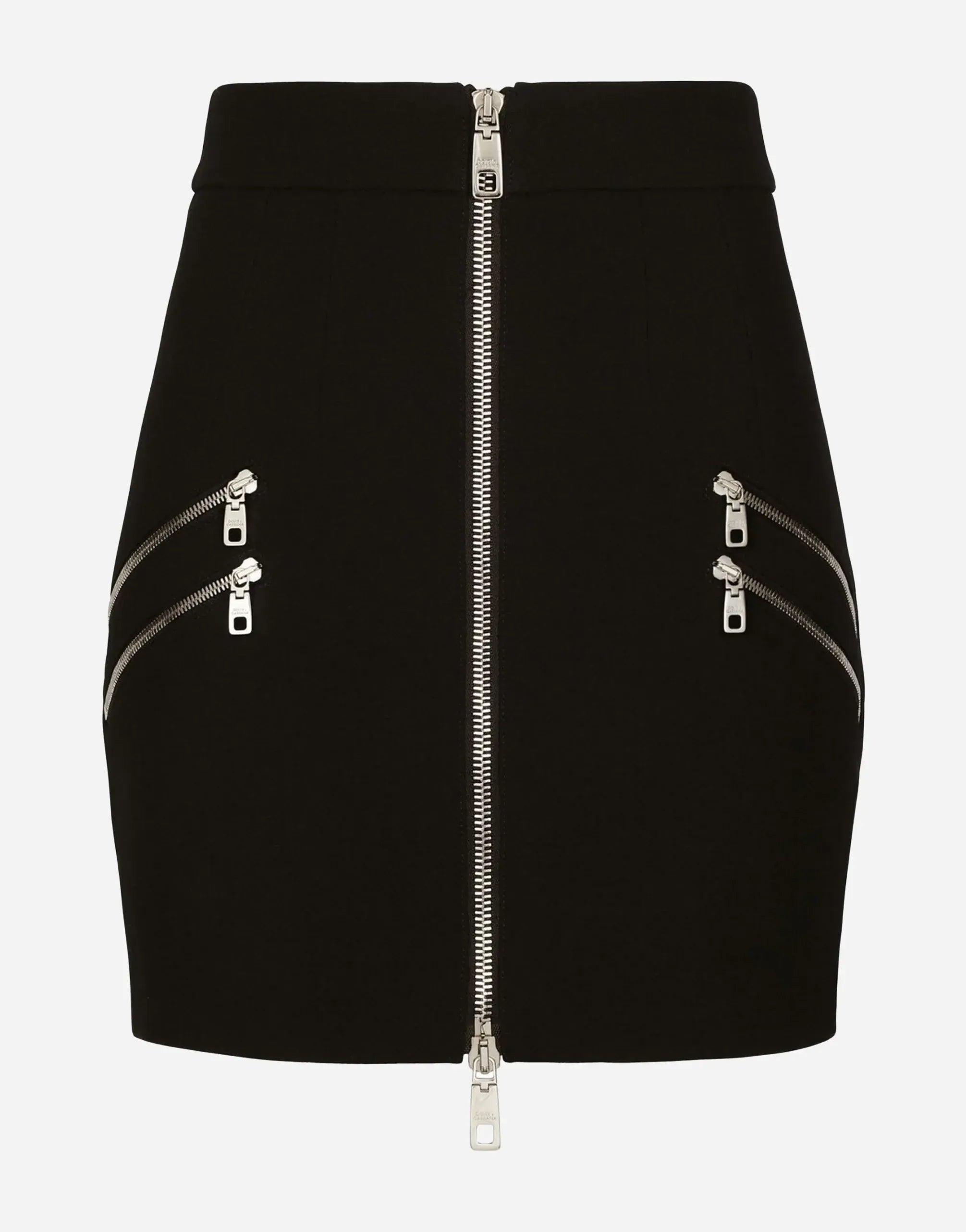 Dolce & Gabbana Zip-Detail Mini Skirt