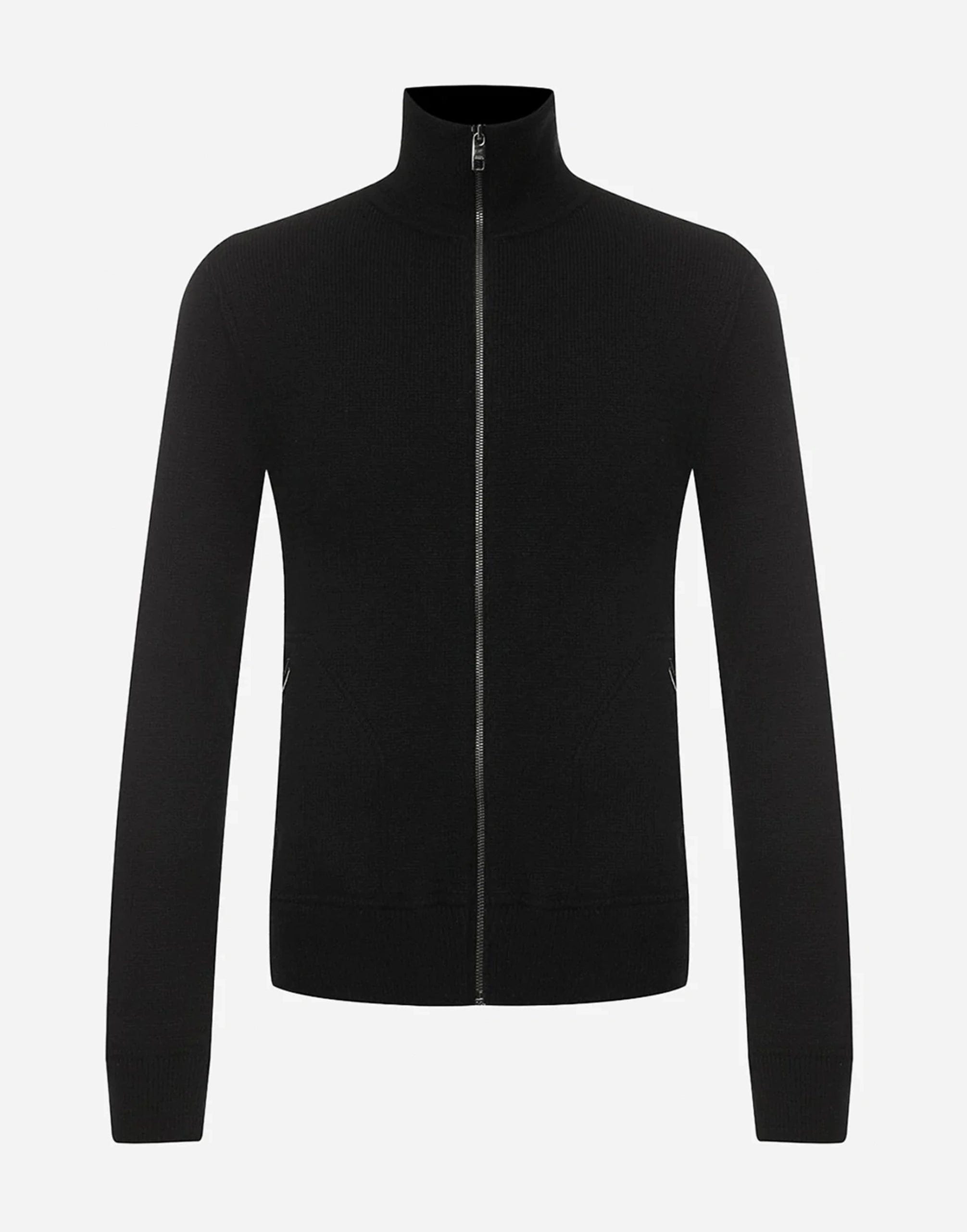 Dolce & Gabbana Zip-Up Cashmere Sweatshirt