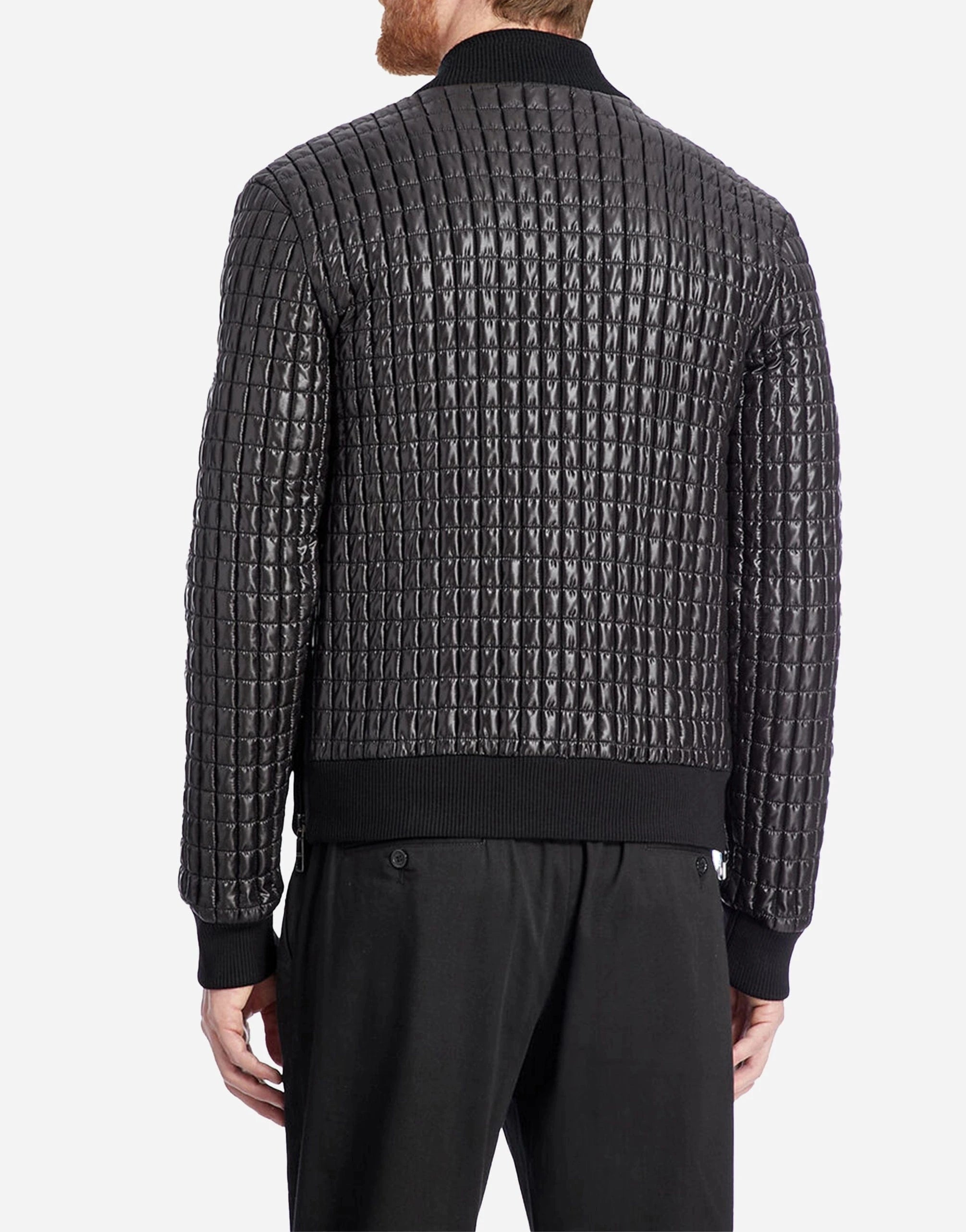 Dolce & Gabbana Zipped Quilted Bomber Jacket