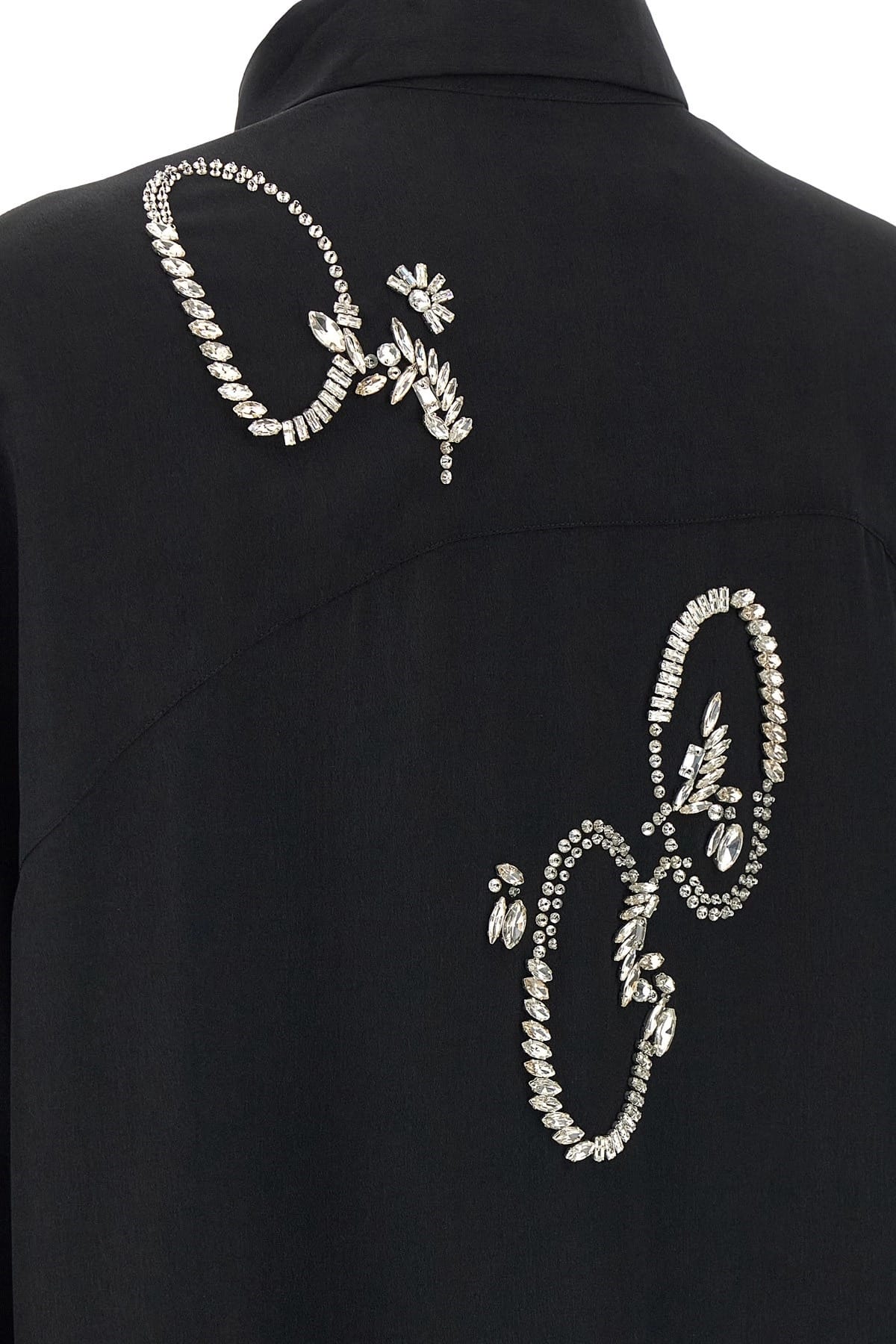 Dries Van Noten Dries Van Noten Casia Crystal Appliqué Shirt