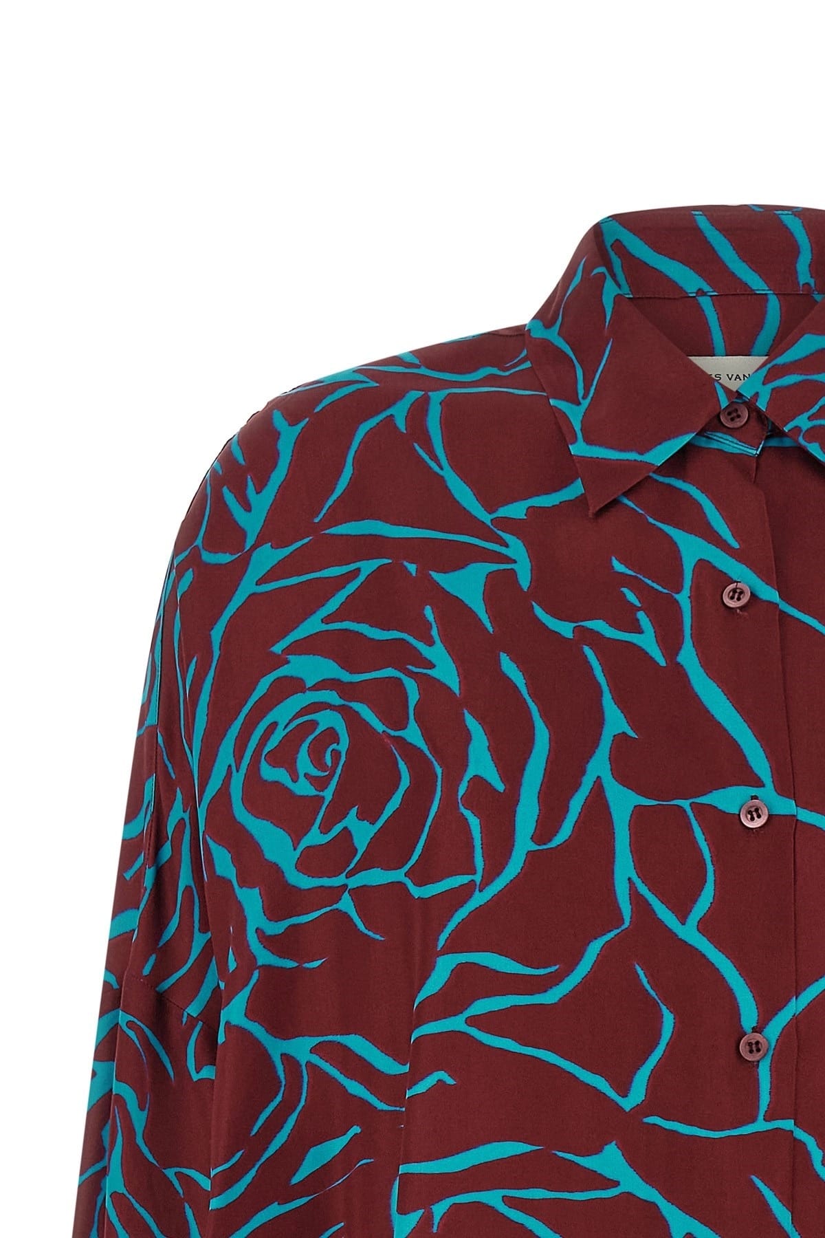 Dries Van Noten Dries Van Noten Casia Floral Viscose Shirt
