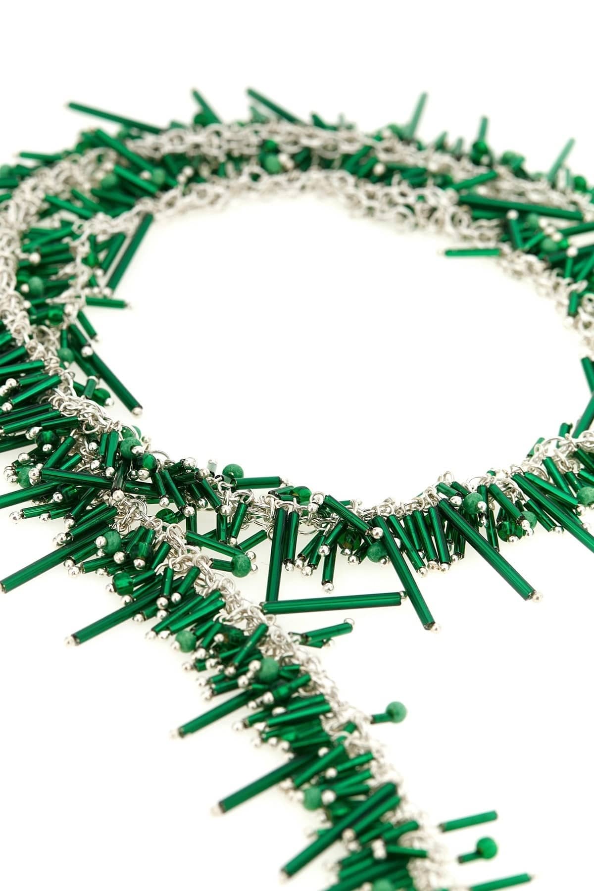 Dries Van Noten Dries Van Noten Embroidered Scarf Necklace