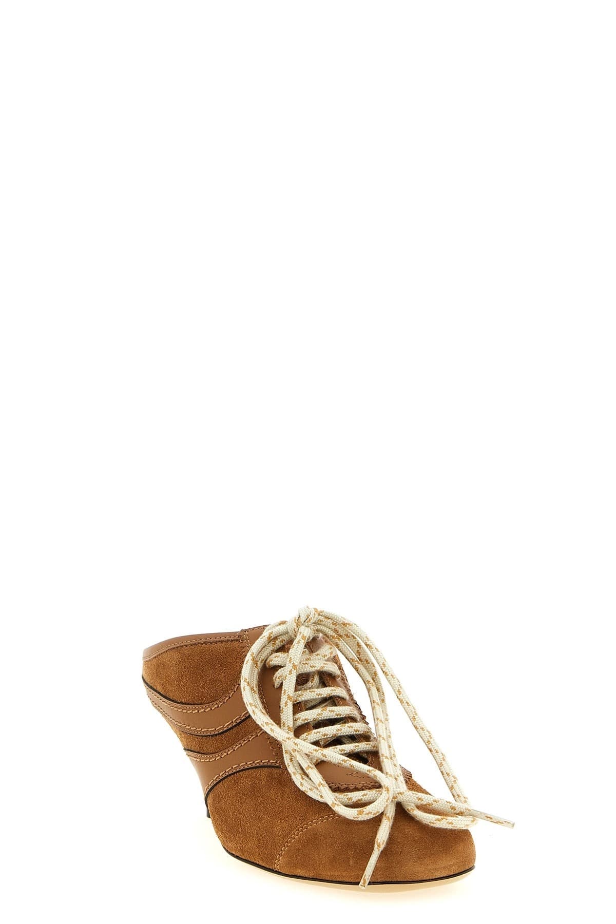 Dries Van Noten Dries Van Noten Heeled Suede Sneakers