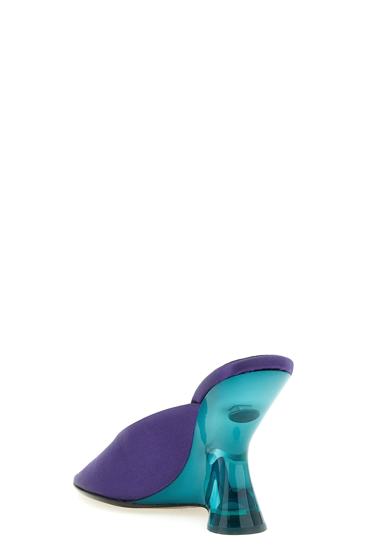 Dries Van Noten Dries Van Noten Satin Wedge Mules