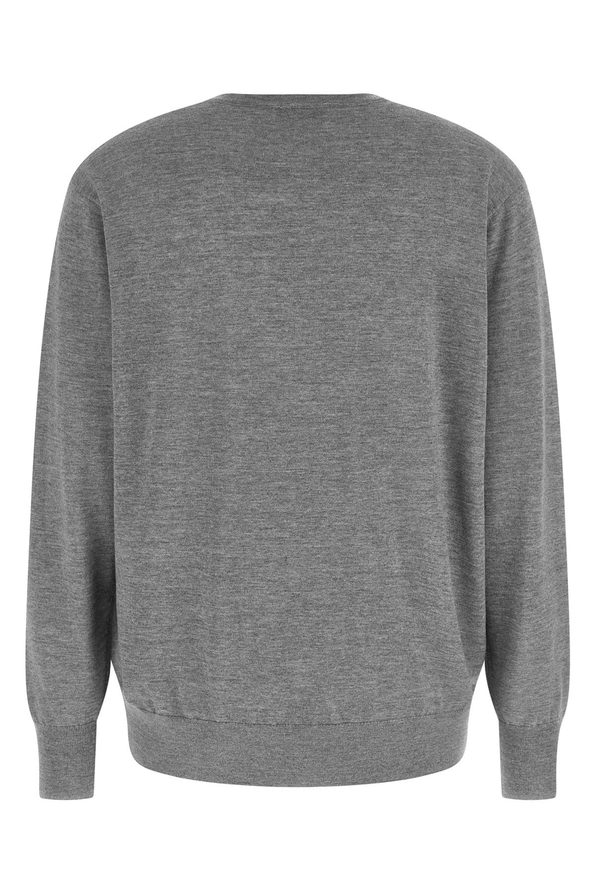 Dries Van Noten Dries Van Noten Tuomas Embroidered V-Neck Sweater