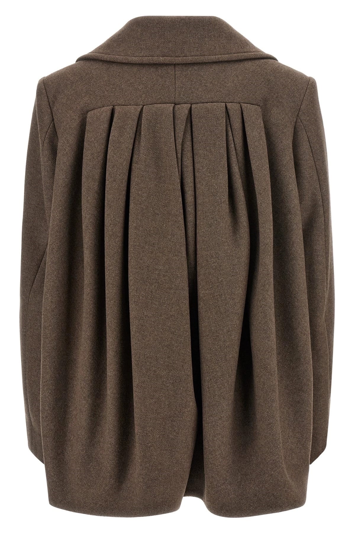 Dries Van Noten Vafel Double-Breasted Coat - alternate view