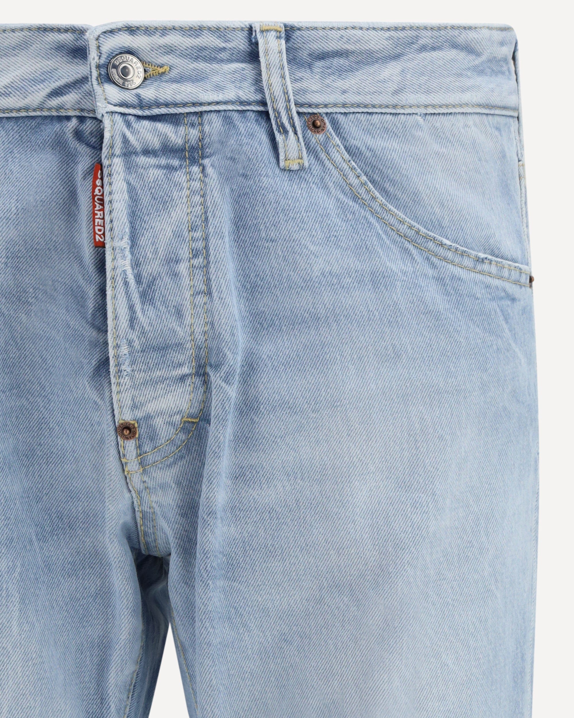Dsquared² Belt-Loop Ripped Jeans