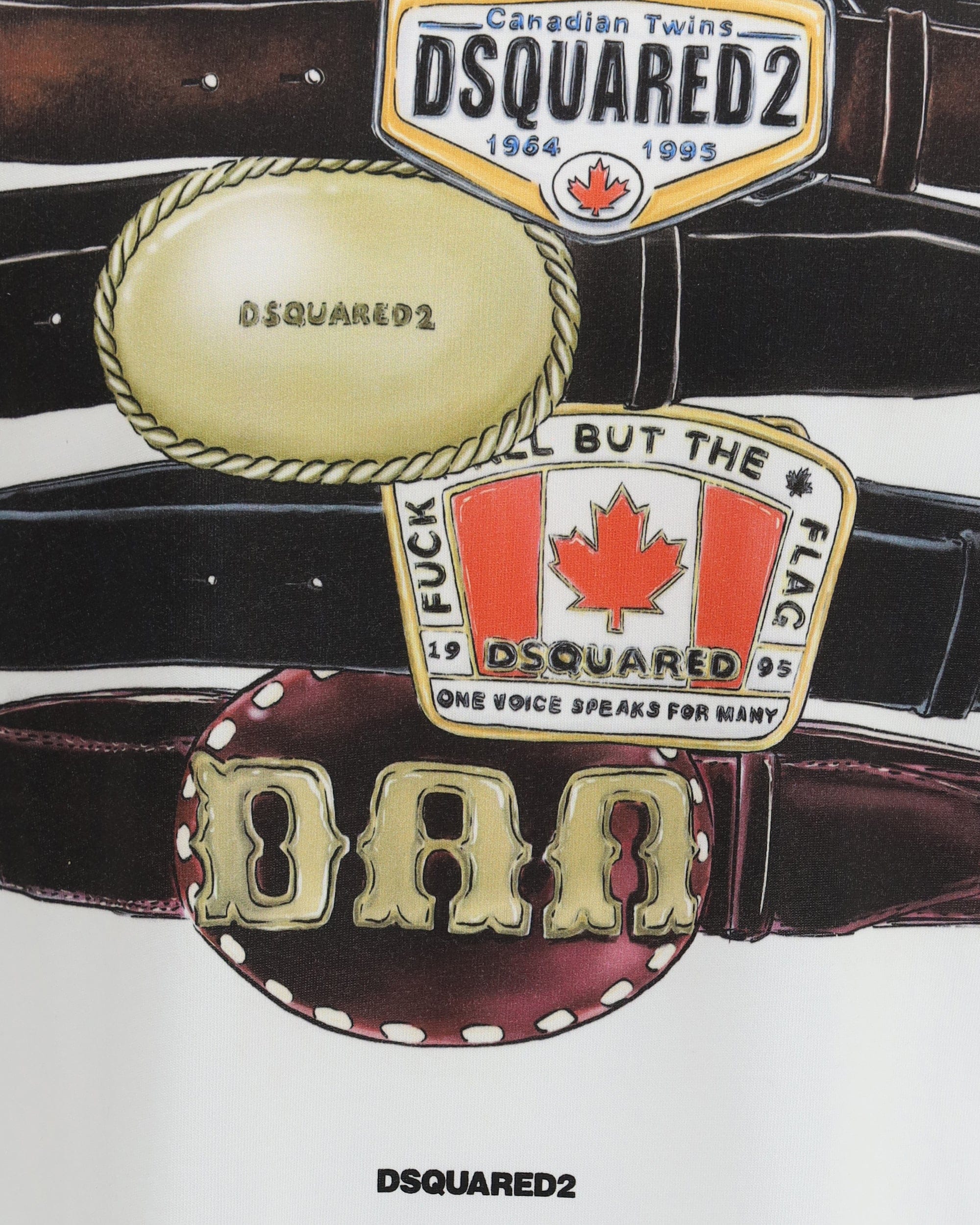 Dsquared² Cotton T-Shirt With Graphic Print