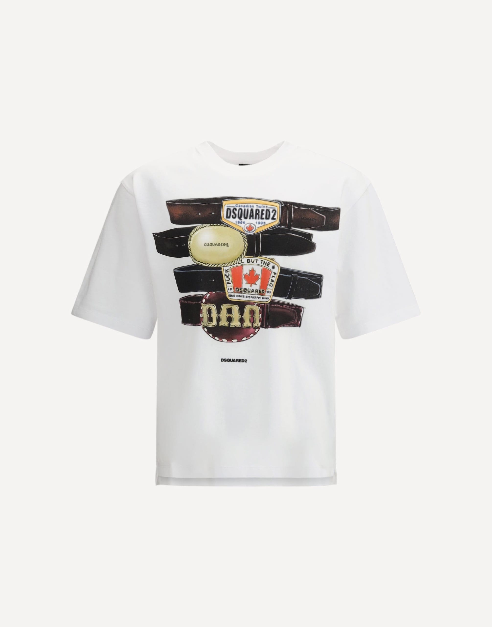 Dsquared² Cotton T-Shirt With Graphic Print