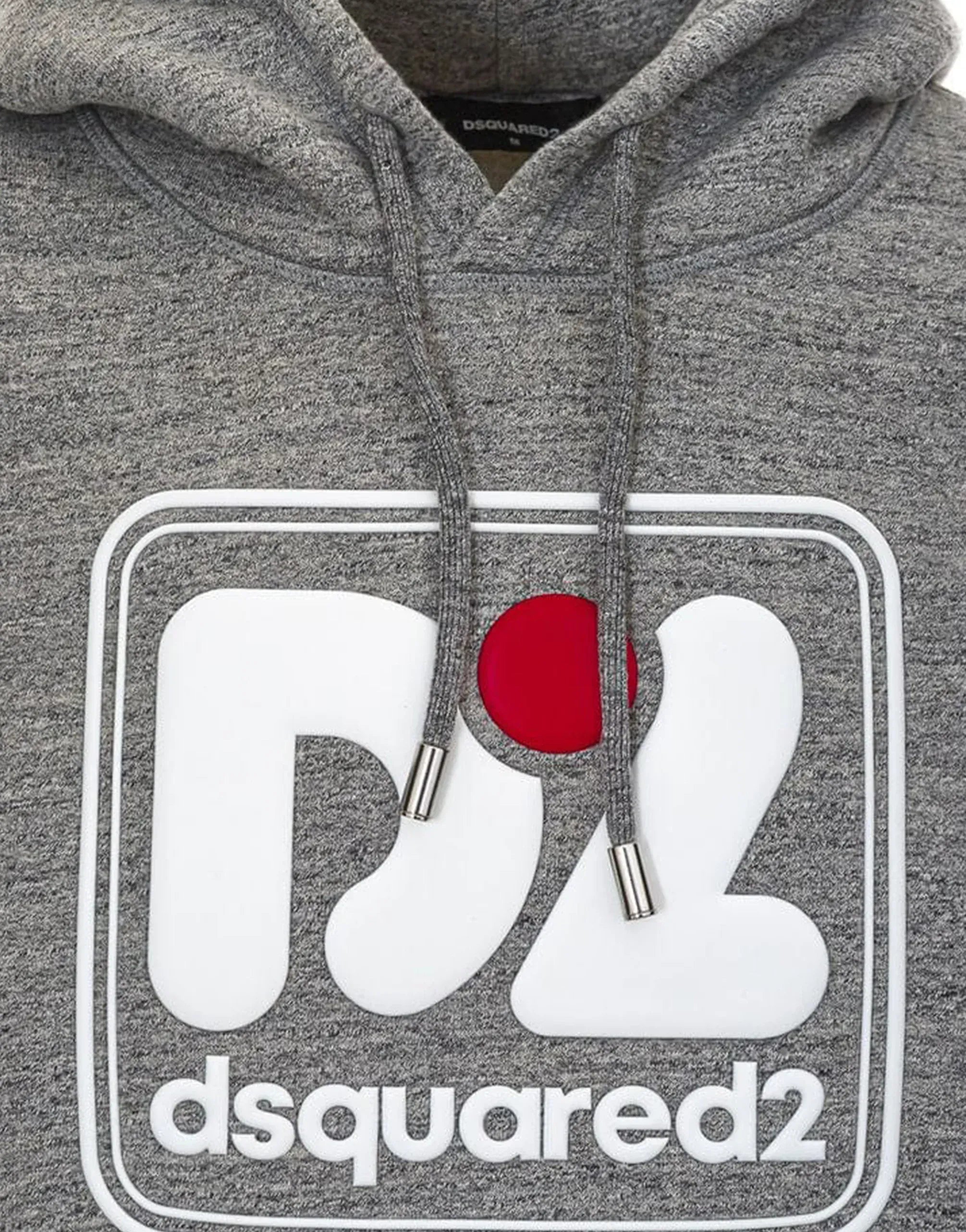 Dsquared² Logo-Print Cotton Hoodie