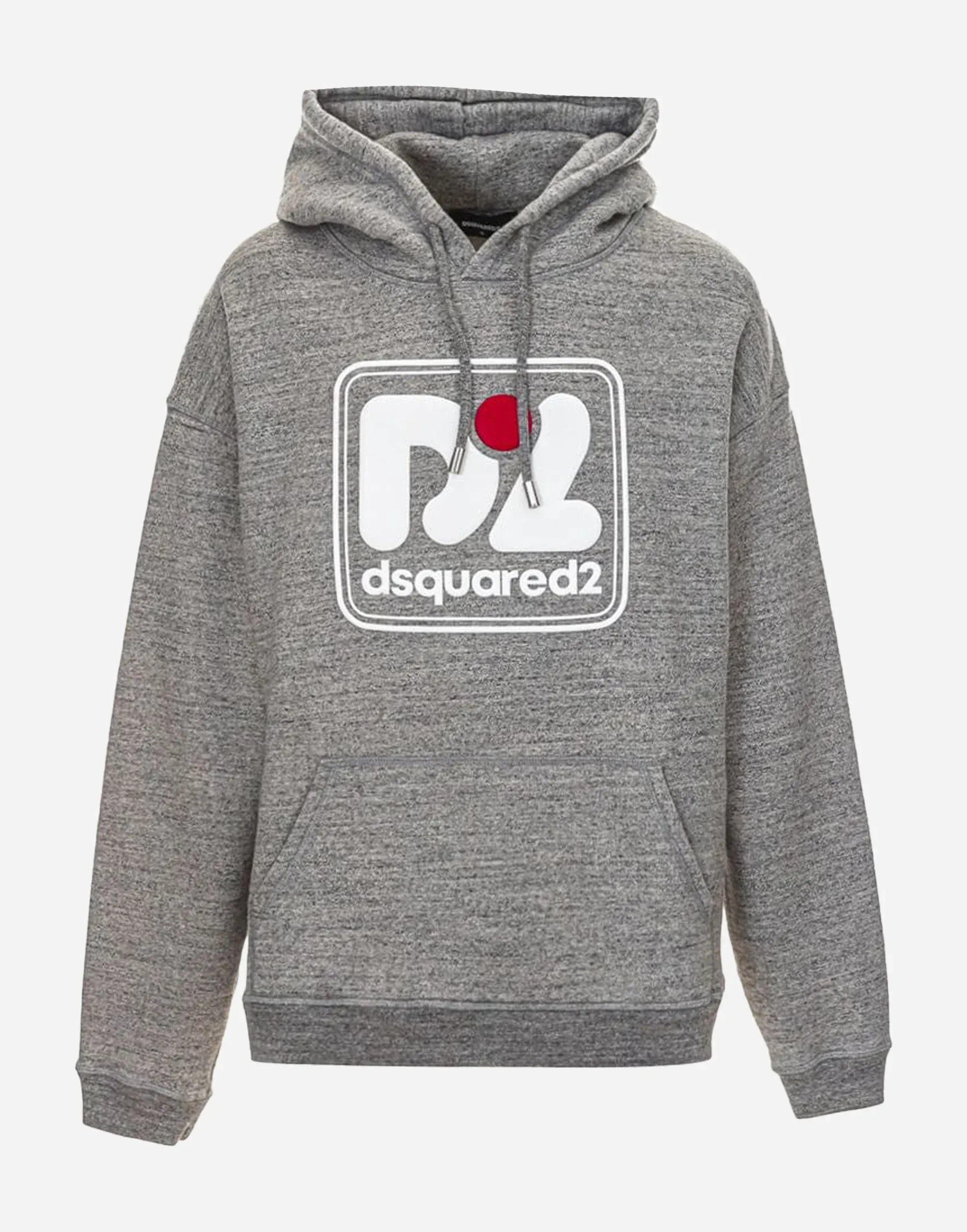 Dsquared² Logo-Print Cotton Hoodie