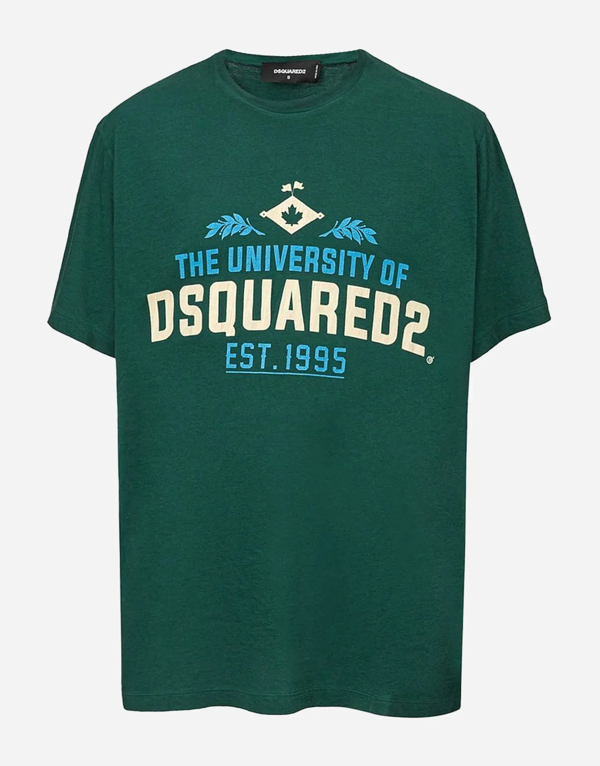 Dsquared² Logo-Print Cotton T-Shirt