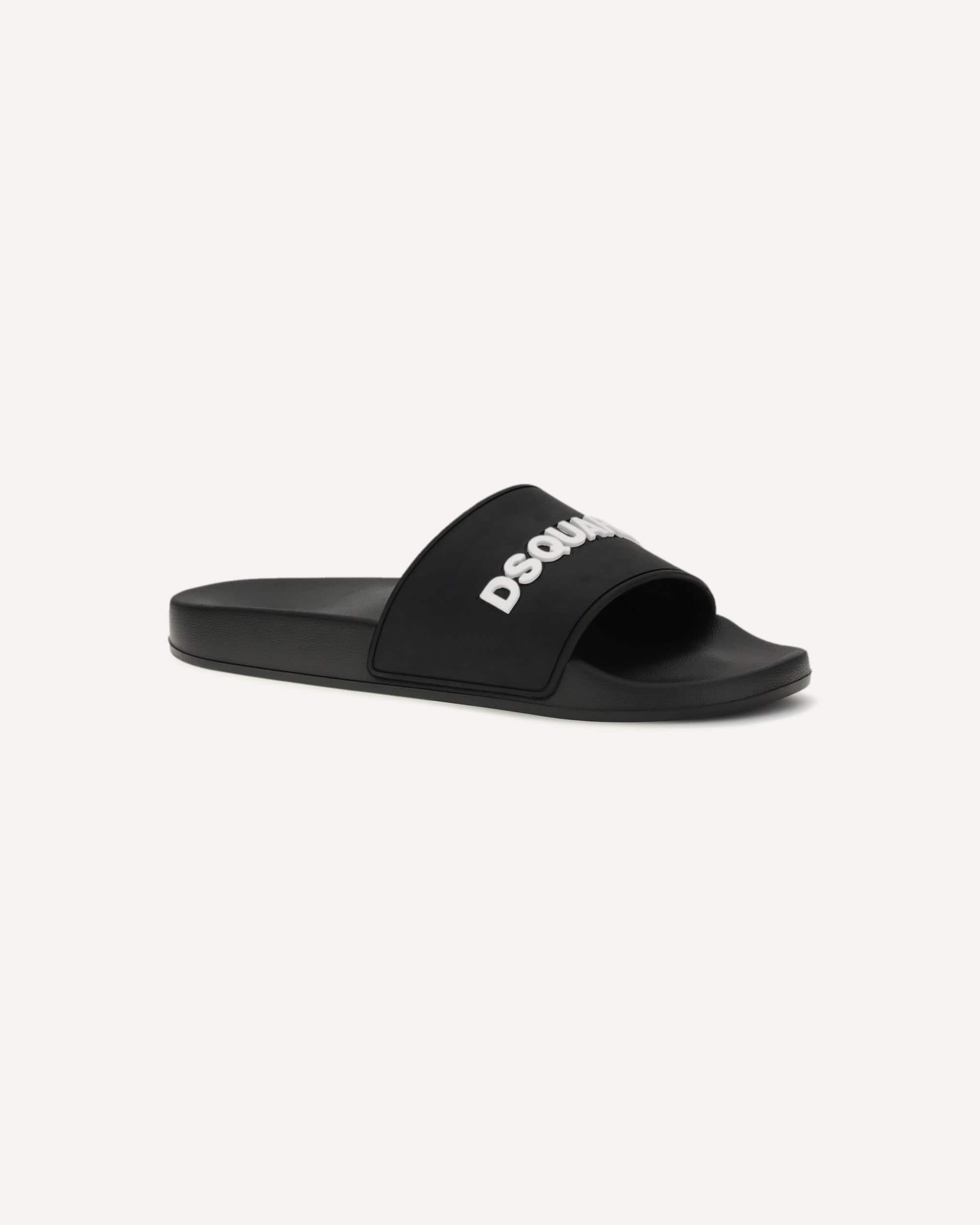 Dsquared² Logo Slippers - alternate view