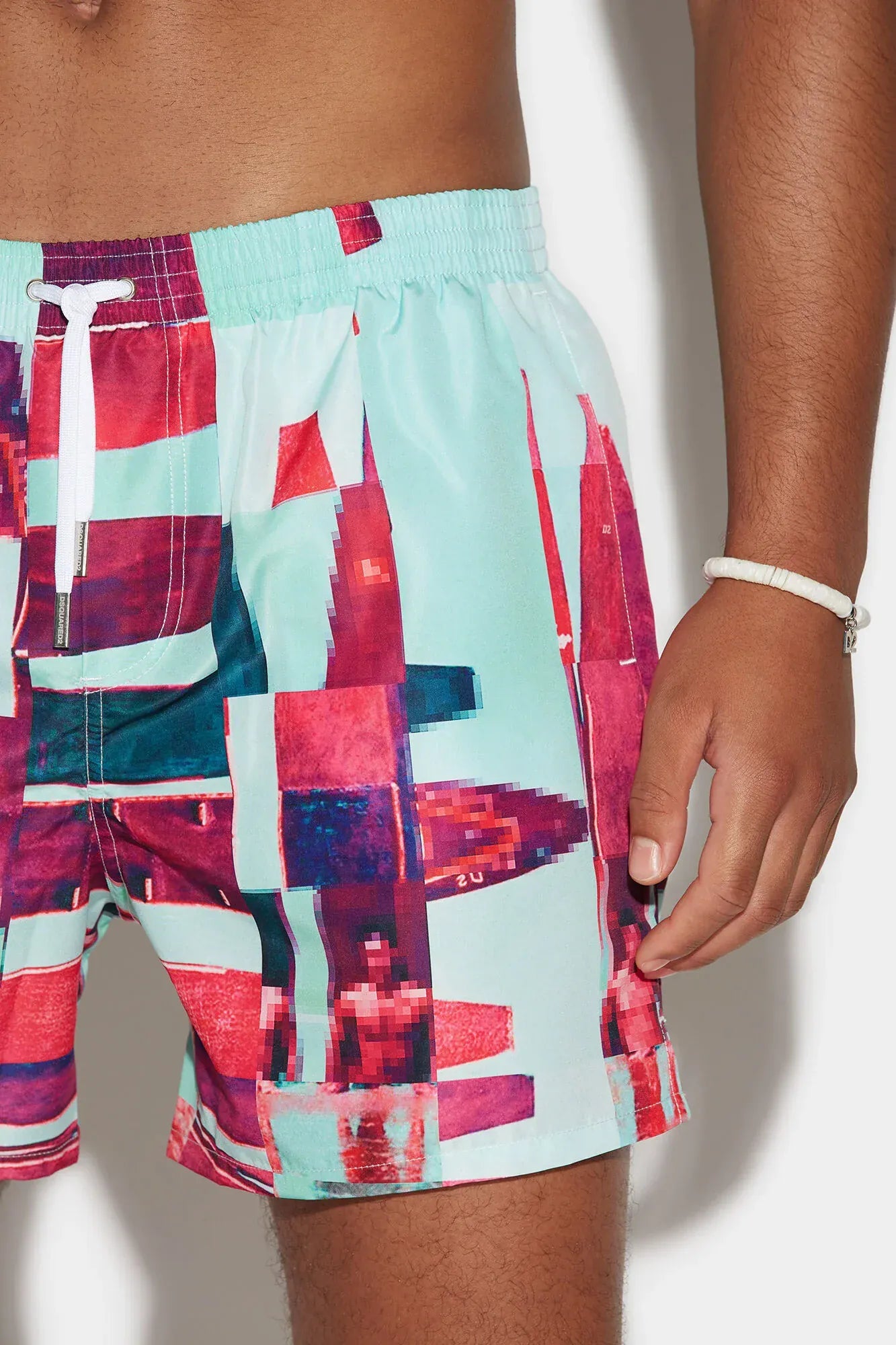 Dsquared² Printed Beachwear Shorts Swimwear