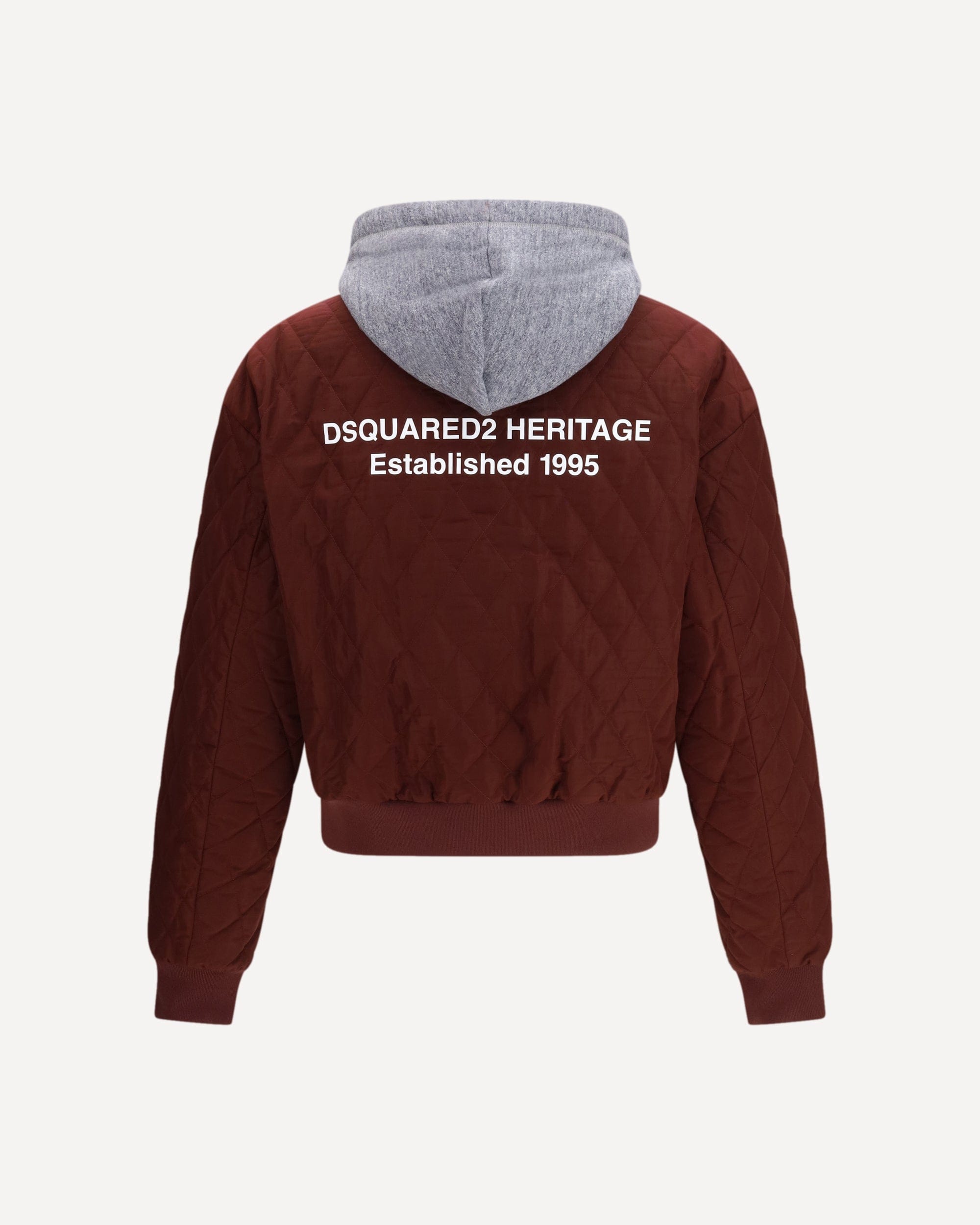 Dsquared² Quilted Hooded Bomber Jacket