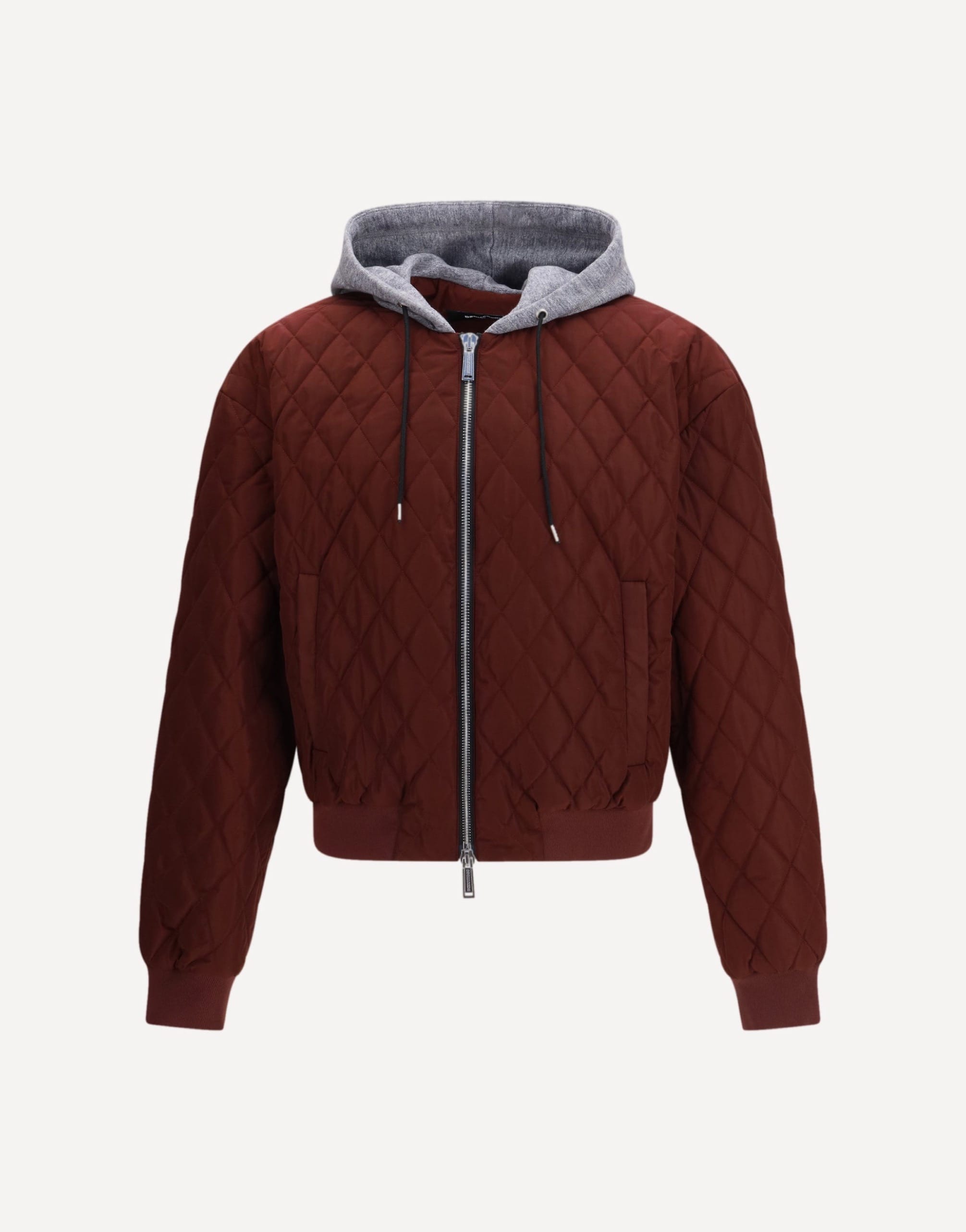 Dsquared² Quilted Hooded Bomber Jacket
