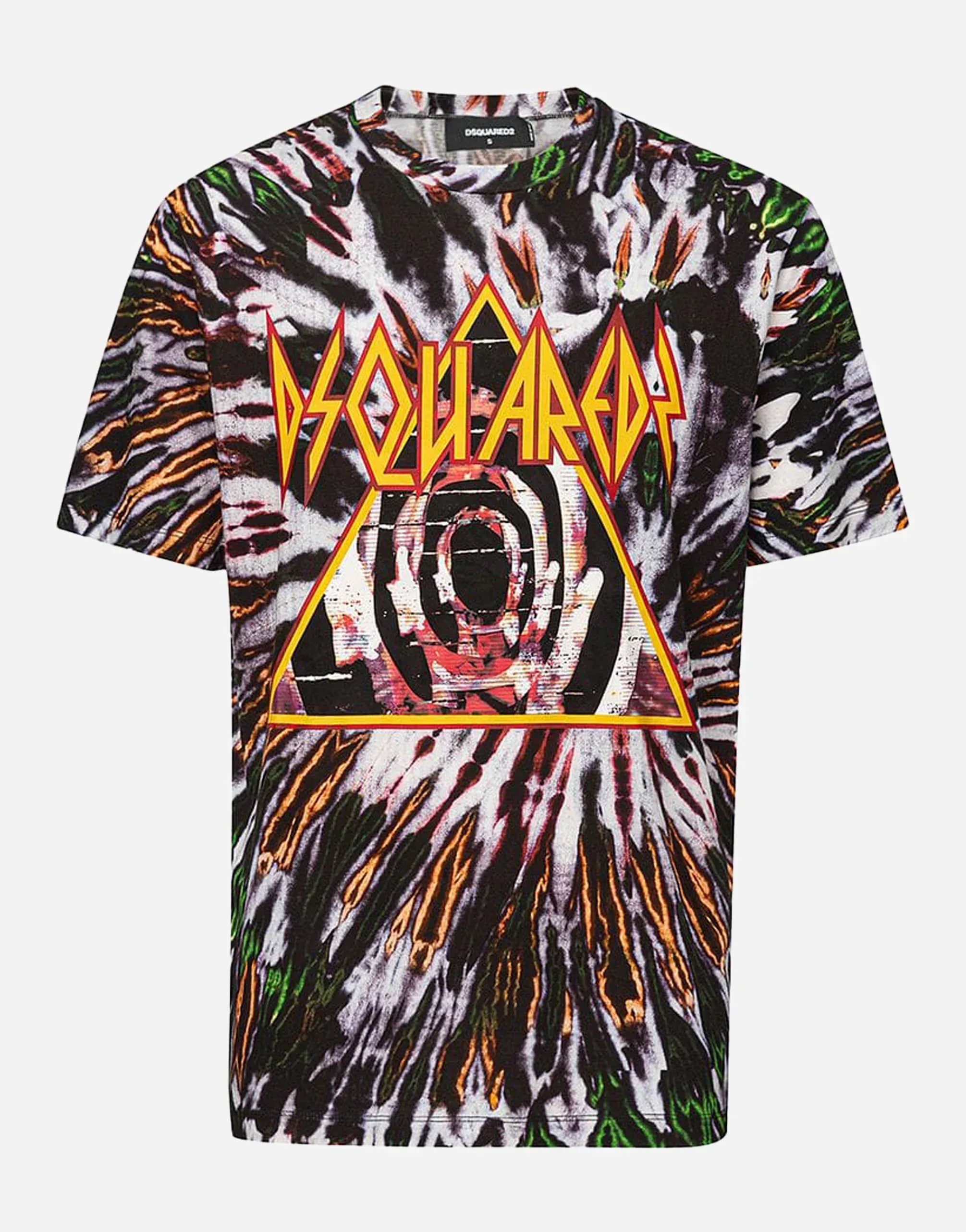 Dsquared² Tie-Dye Print T-Shirt