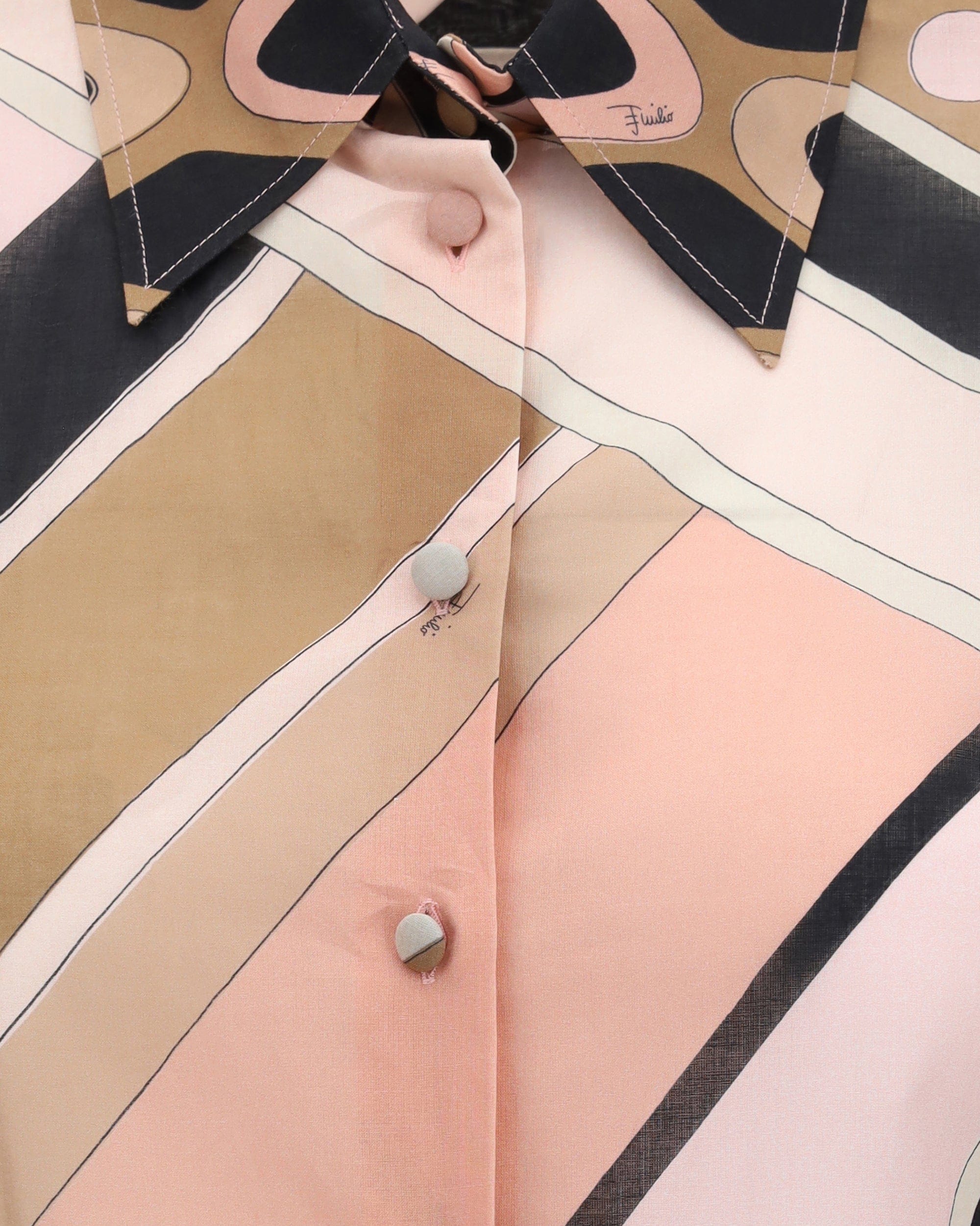 Emilio Pucci Printed Cotton Shirt