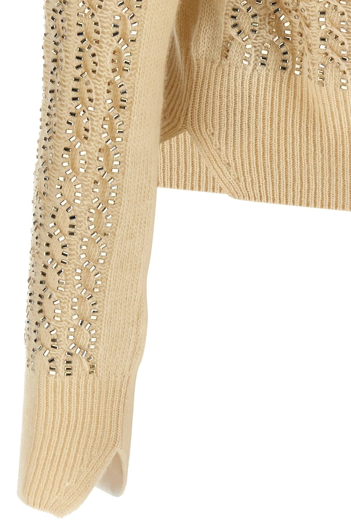 Ermanno Scervino Ermanno Scervino Baguette Studded Sweater